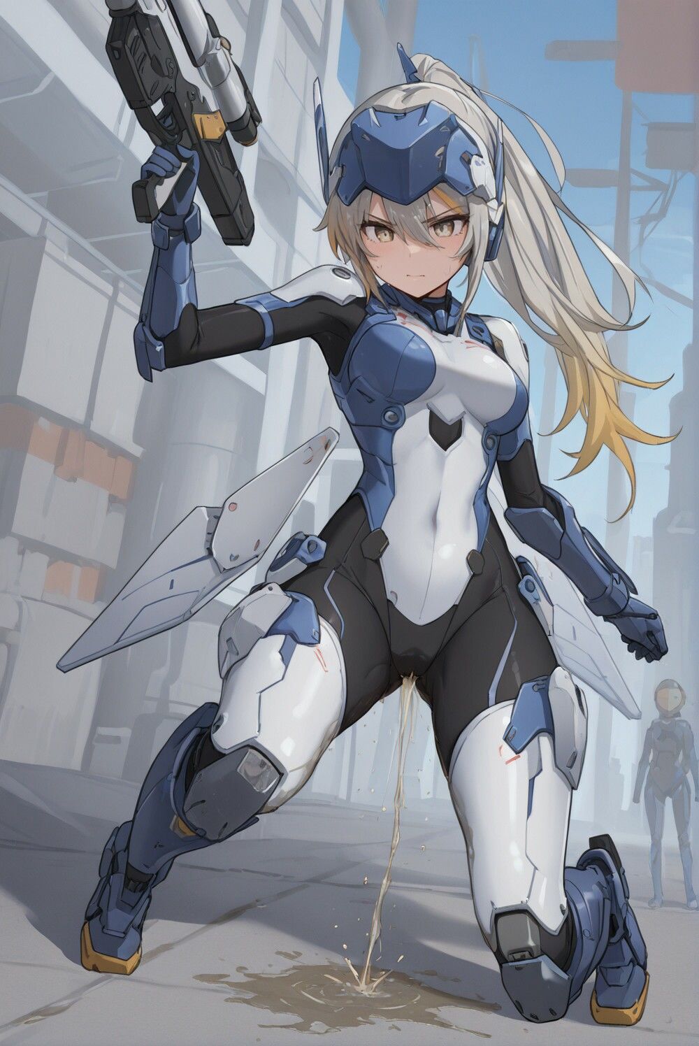 武装少女失禁中 サンプル1ページ目
