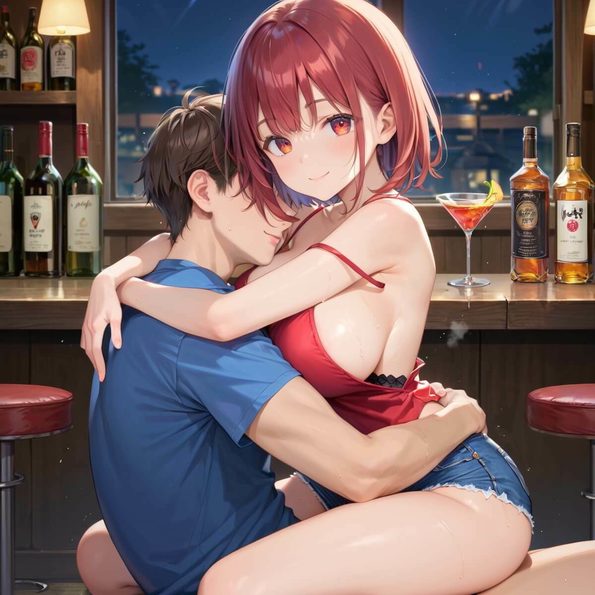ハプバーで美女を喰う！！〜お酒と美女とセックスと〜6【厳選CG200枚収録】 サンプル7ページ目