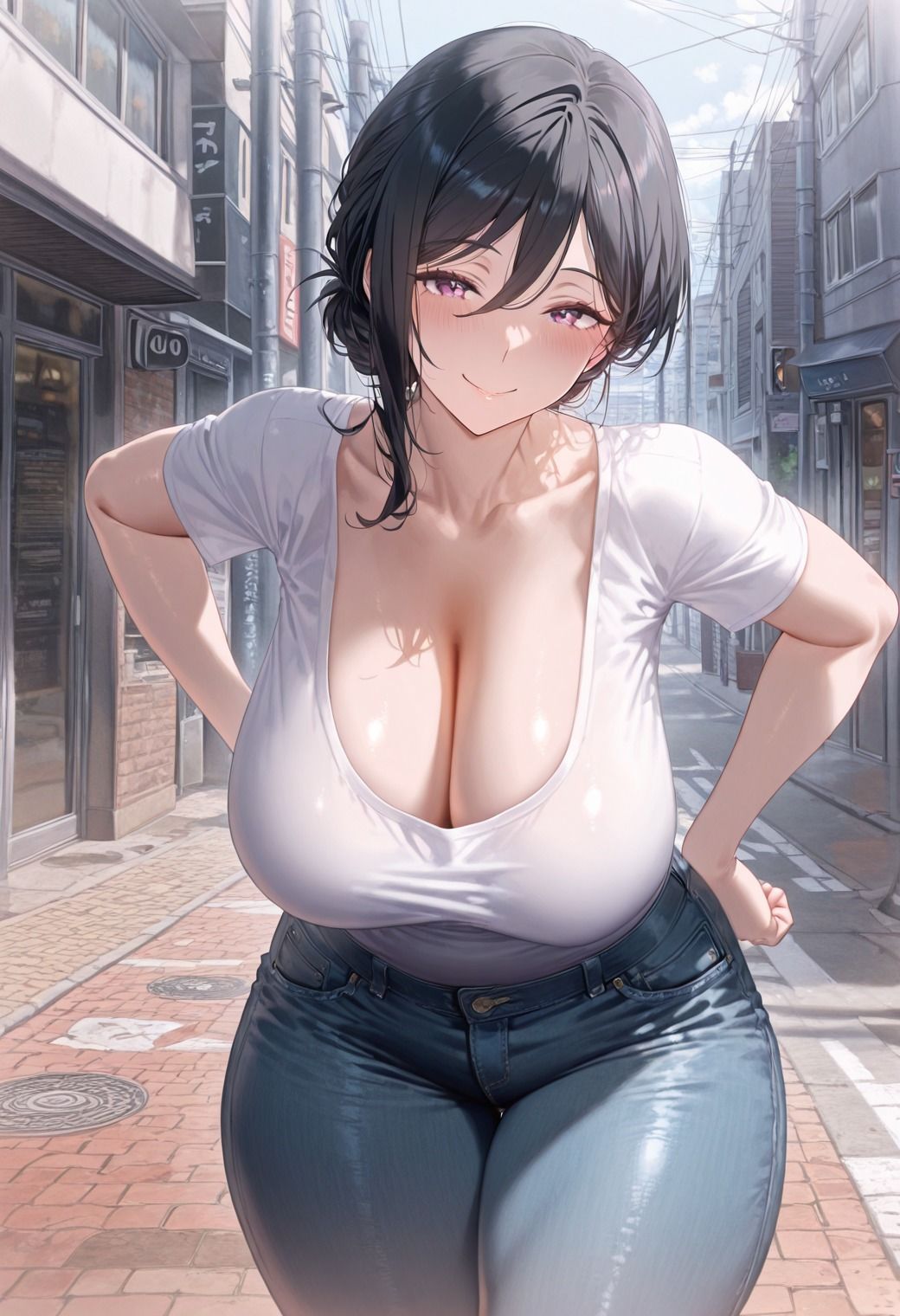 いつも見ていた裏垢は母さんだった！？ サンプル1ページ目