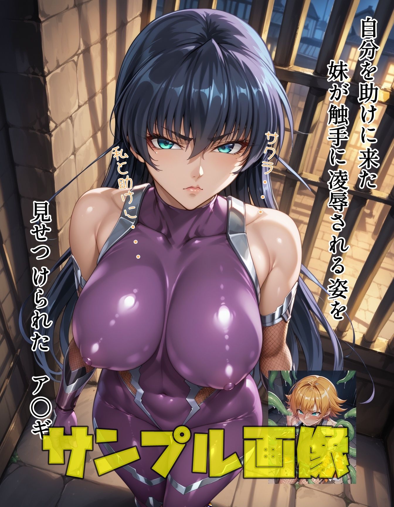 妹の身代わりになる対魔忍 サンプル1ページ目