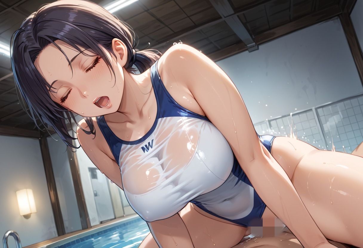 美人妻、水着の奥は君のもの 〜水泳教室のあと、午後3時に始まる秘密〜 サンプル1ページ目