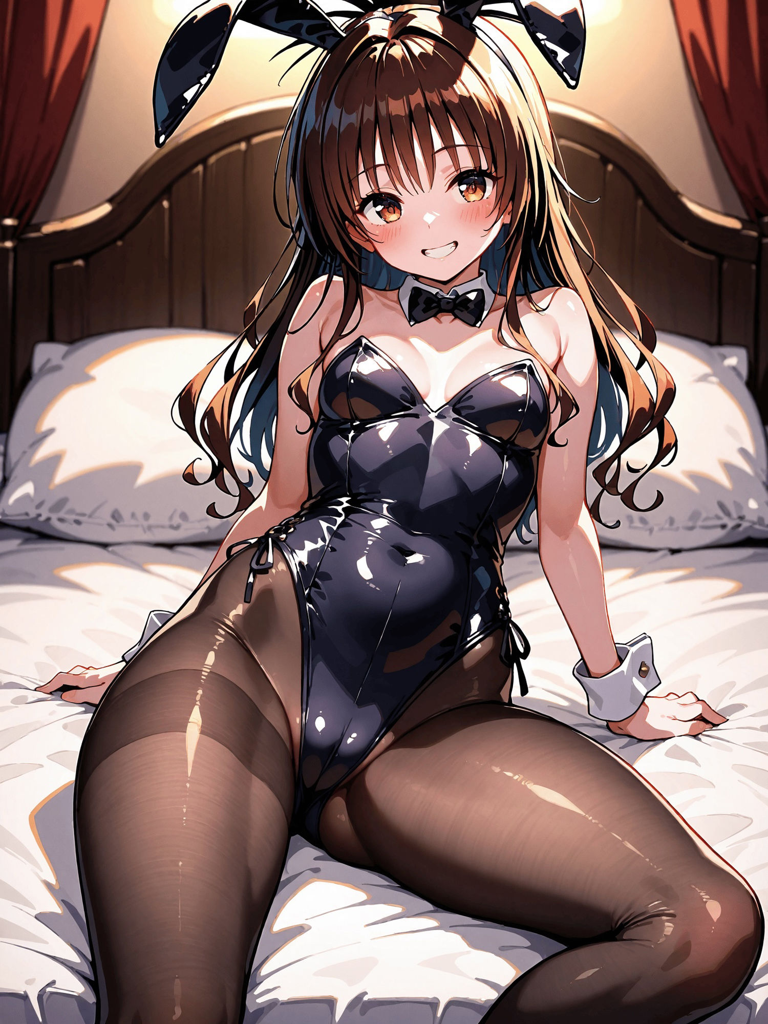 ヒロイン即えっち 結●美柑 バニー編 サンプル1ページ目