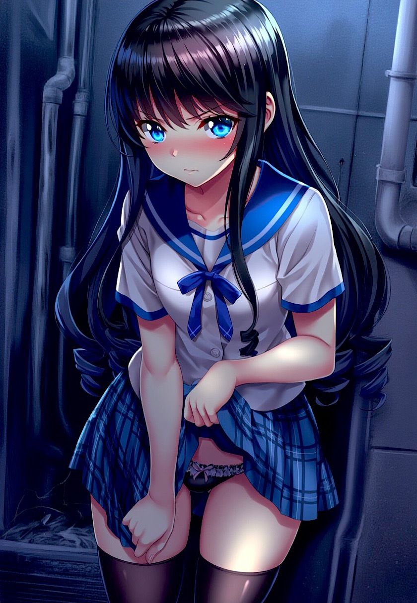 今日のおかず ストラ◯ク ザ ブラッド 南◯ 那月 （制服）〜電車編＆路地裏編〜 サンプル6ページ目
