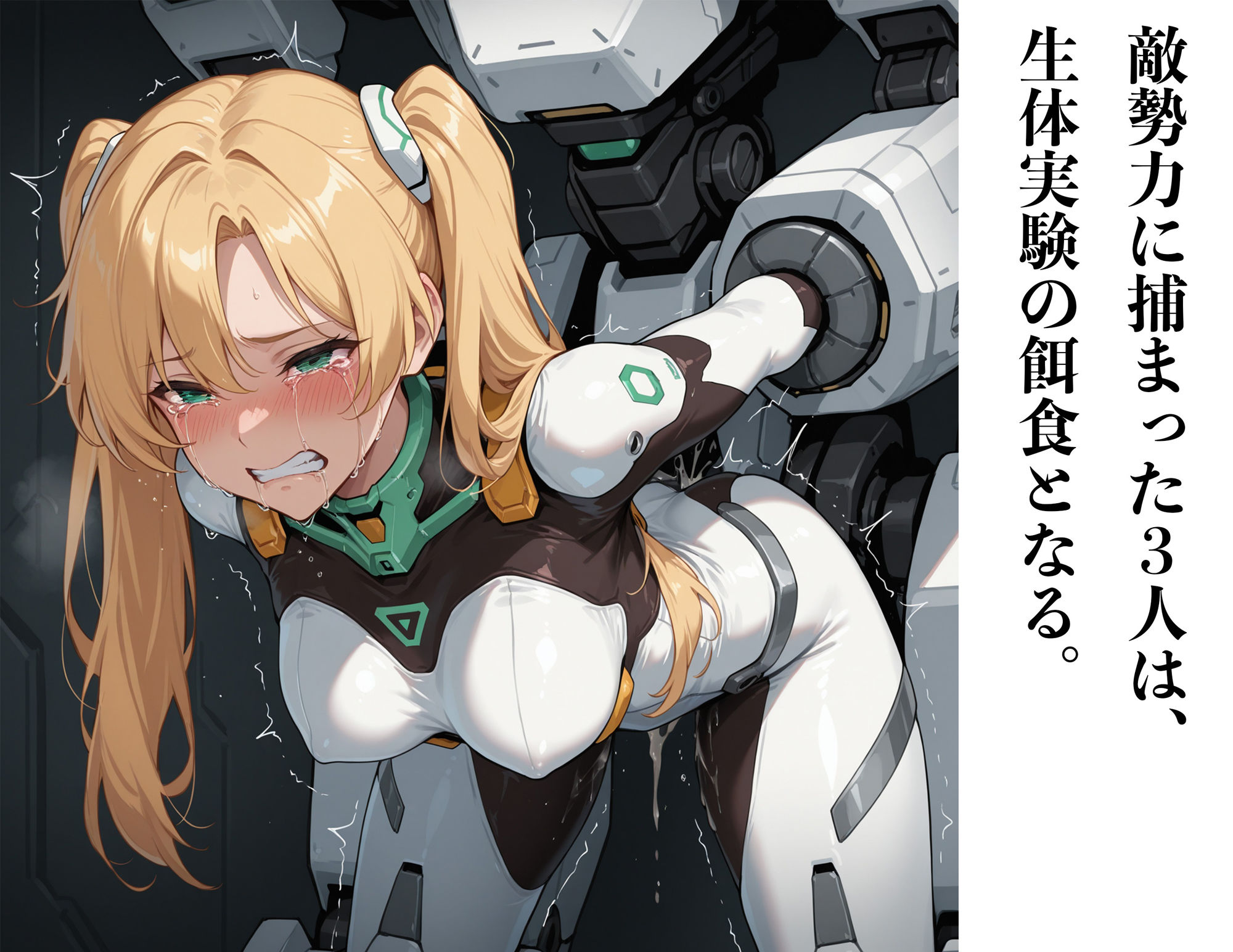 機械姦 〜捕らわれたエースパイロットたちの末路〜 サンプル5ページ目