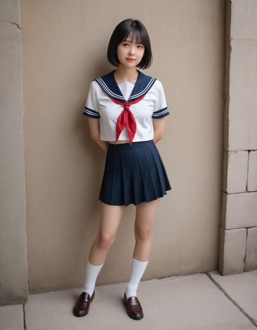 開脚女子校生5  緊縛ショート編  緊縛体験会のはずが、アソコ丸出しにされました サンプル1ページ目