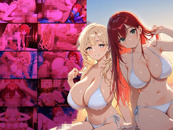 爆乳赤髪金髪グラドルが秘密撮影会で中出し交尾【4K】【450枚収録】 サンプル1ページ目