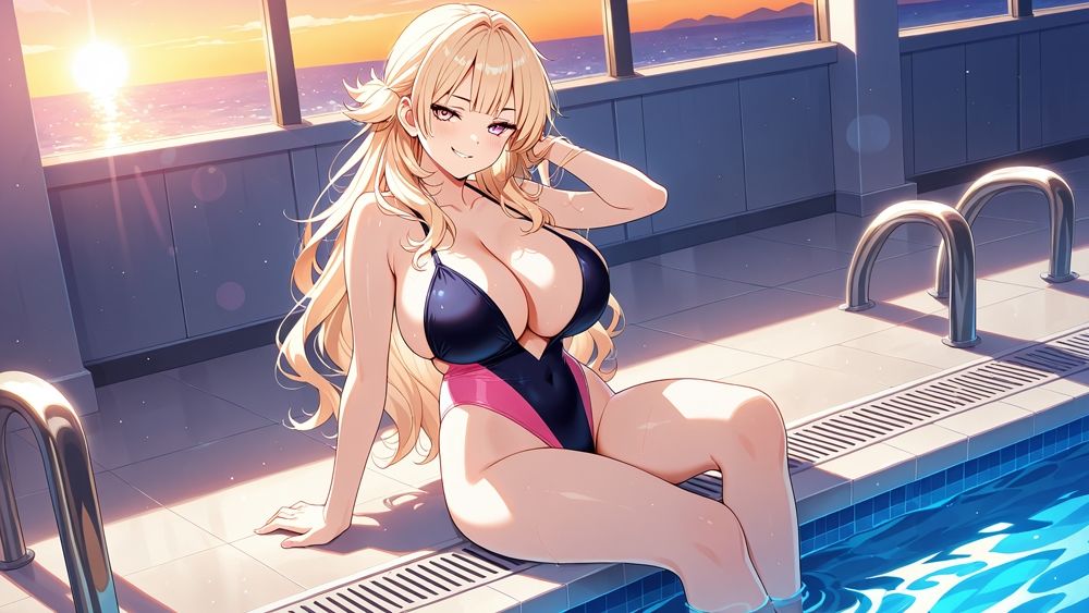 爆乳赤髪金髪グラドルが秘密撮影会で中出し交尾【4K】【450枚収録】 サンプル4ページ目