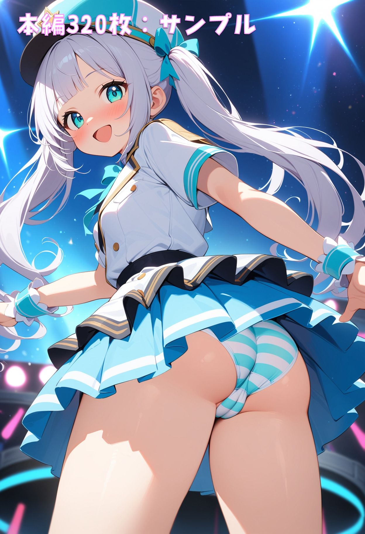 パンチラアイドル！2nd サンプル2ページ目