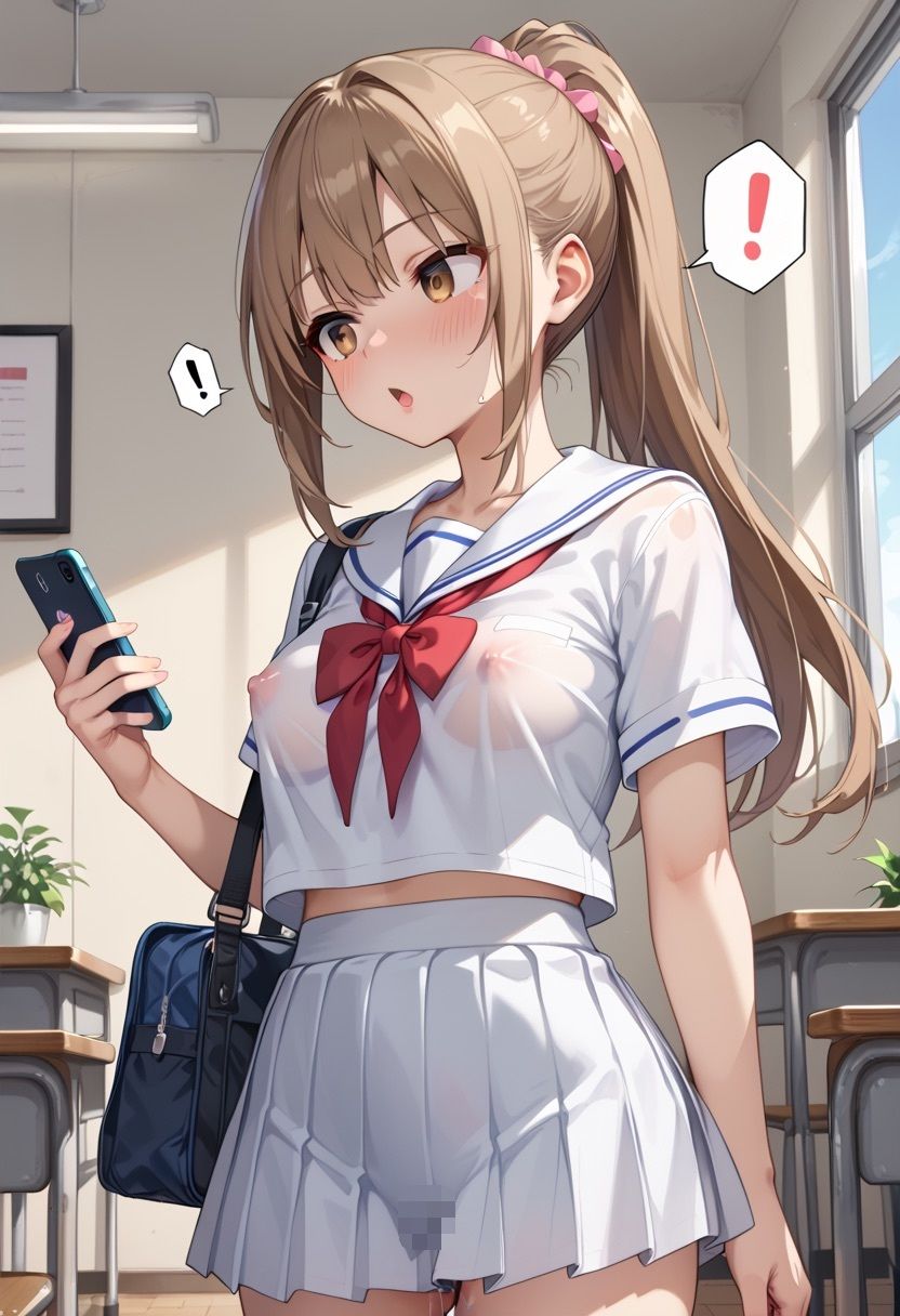 進学校のアイドル 実は裏清楚ビッチでヤリマン中出しし放題！ サンプル9ページ目