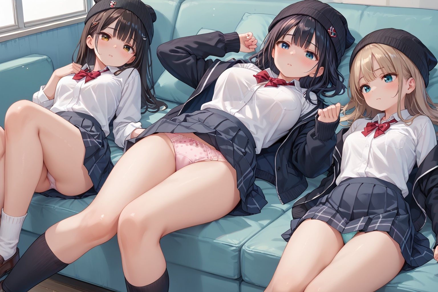 淫乱居候女子校生 サンプル1ページ目