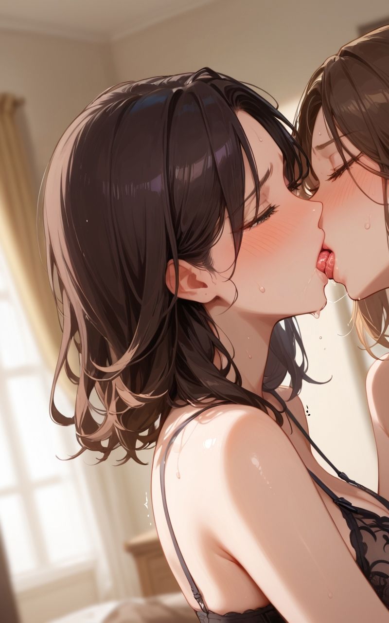 ふたなり×通常女子 サンプル2ページ目