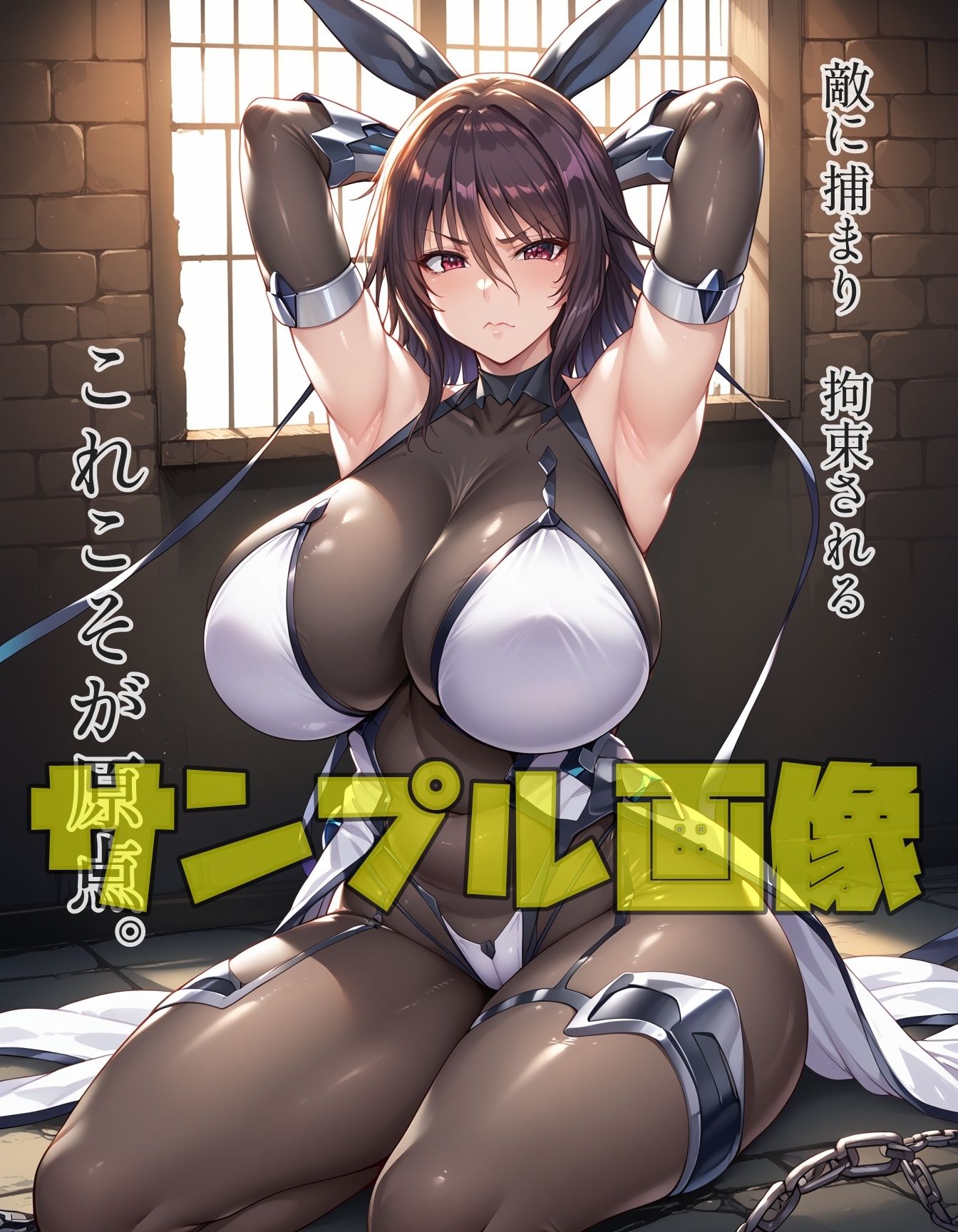 捕らわれの元祖  人妻対魔忍  前編 サンプル2ページ目