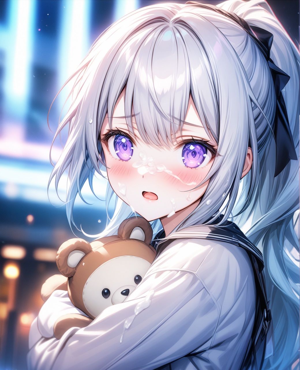 美少女羞恥 白濁デコレ・マ〇スクイーン・ホワ〇トバ〇ンダー（遊戯王） サンプル3ページ目