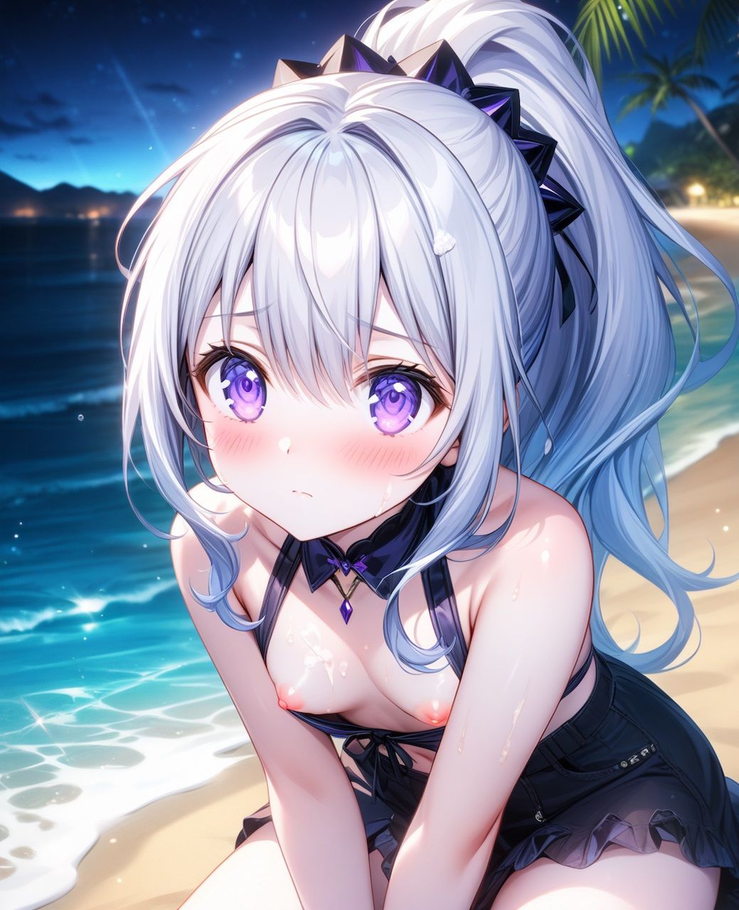 美少女羞恥 白濁デコレ・マ〇スクイーン・ホワ〇トバ〇ンダー（遊戯王） サンプル4ページ目