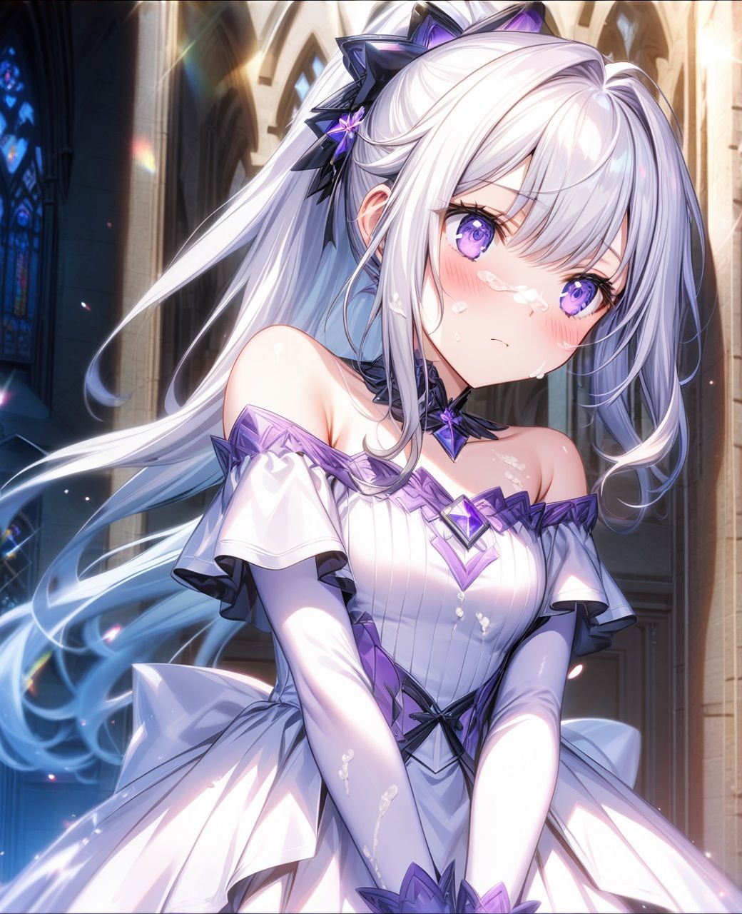 美少女羞恥 白濁デコレ・マ〇スクイーン・ホワ〇トバ〇ンダー（遊戯王） サンプル9ページ目