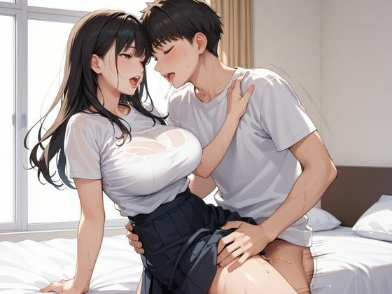 爆乳JDとイチャラブな関係になった話 サンプル5ページ目
