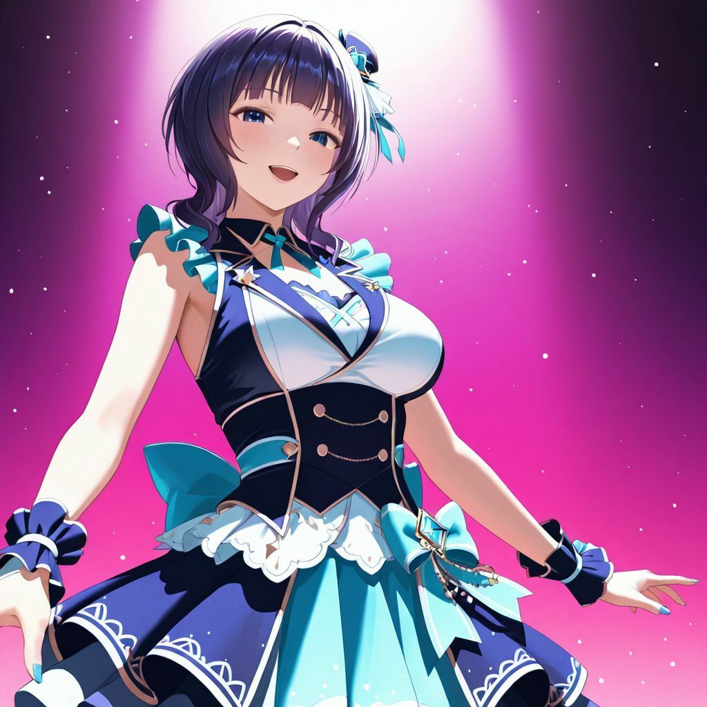 ラブ〇イブ！  朝〇 果林  悪堕ち快楽堕ち サンプル1ページ目