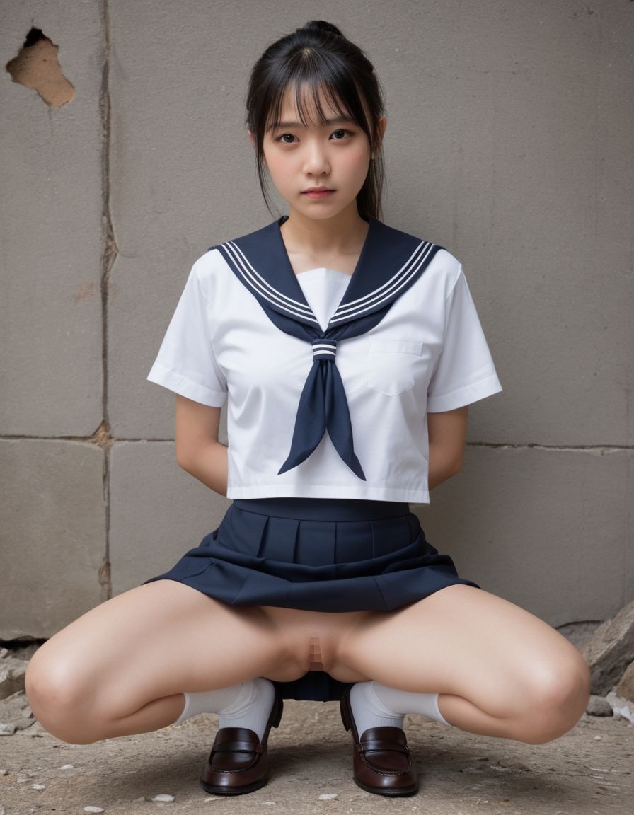 開脚女子校生5 緊縛ポニーテール編 緊縛体験会のはずが、アソコ丸出しにされました サンプル4ページ目