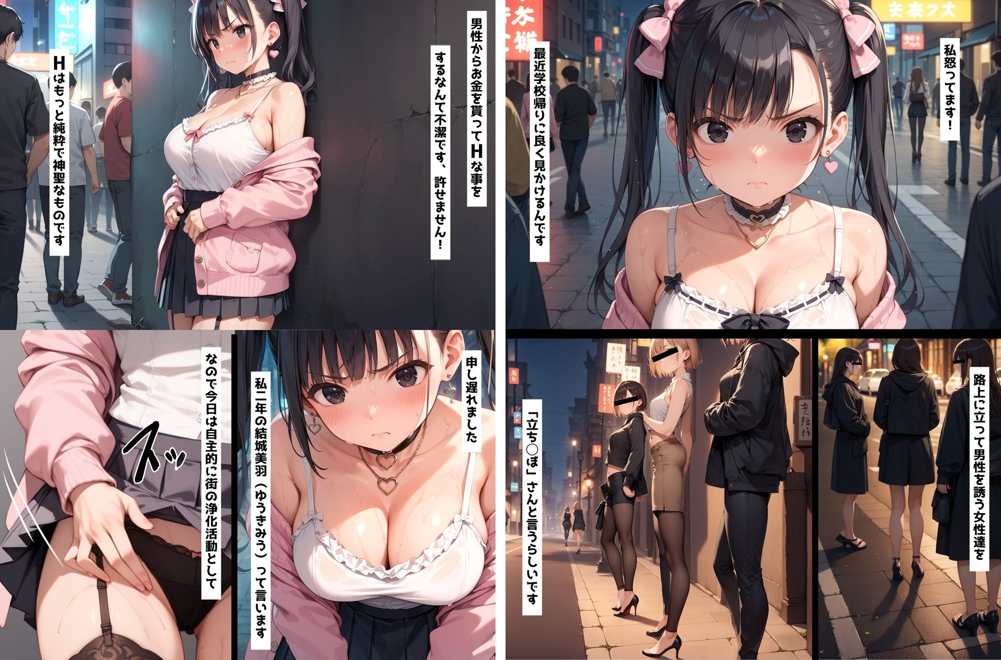性教育学園X 総集編10【セリフ入有】立ち◯ぼ撲滅編＆新任女教師編 サンプル1ページ目