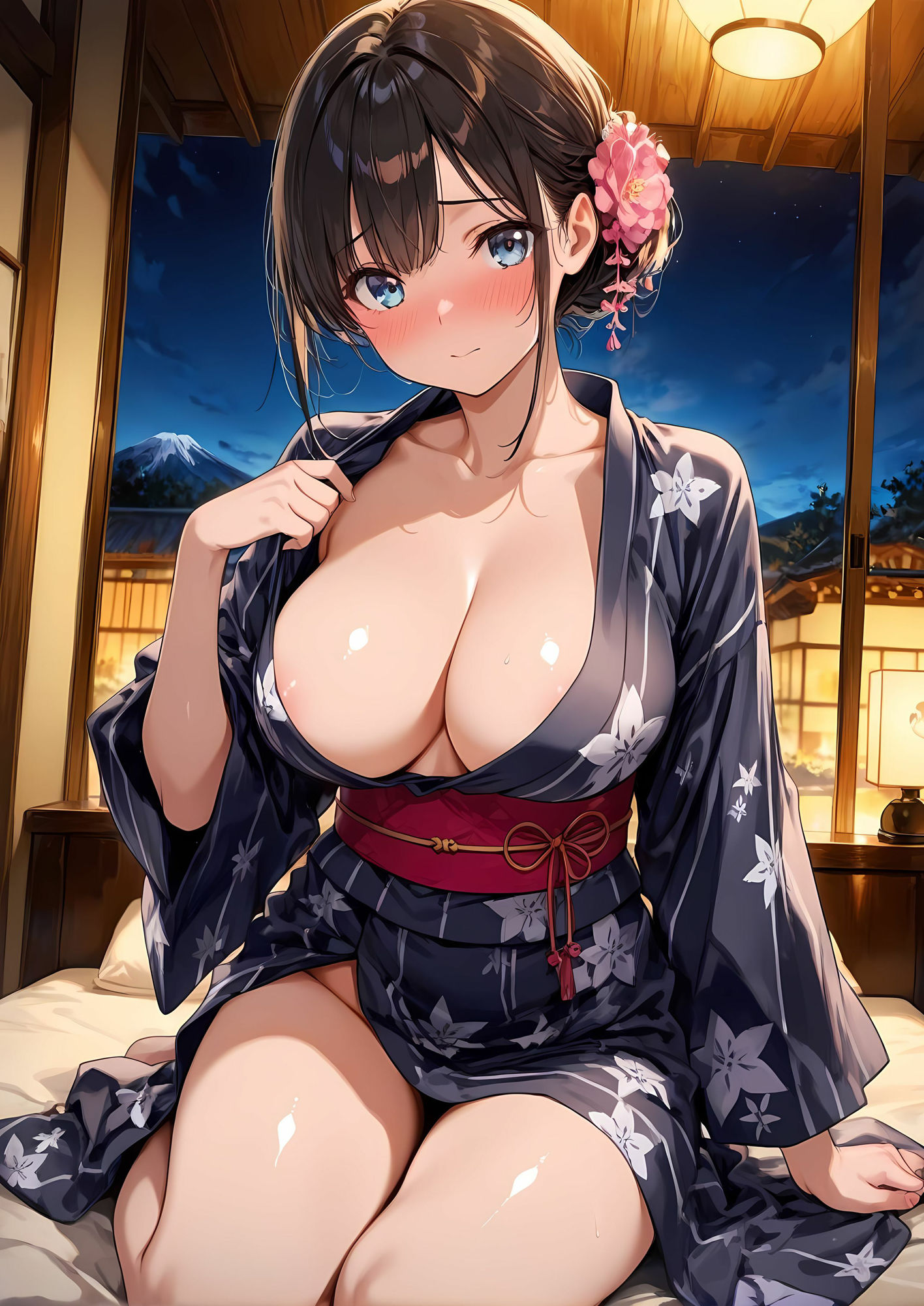 湯けむりご奉仕 〜仲居さんの秘密のおもてなし〜 サンプル2ページ目