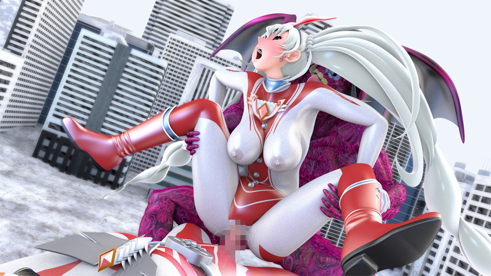 光の女神メロディナVSインキュバス星人・仲間の目の前で サンプル3ページ目