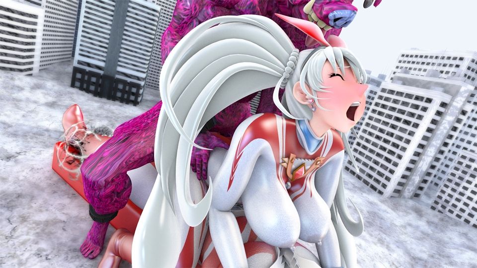 光の女神メロディナVSインキュバス星人・仲間の目の前で サンプル4ページ目