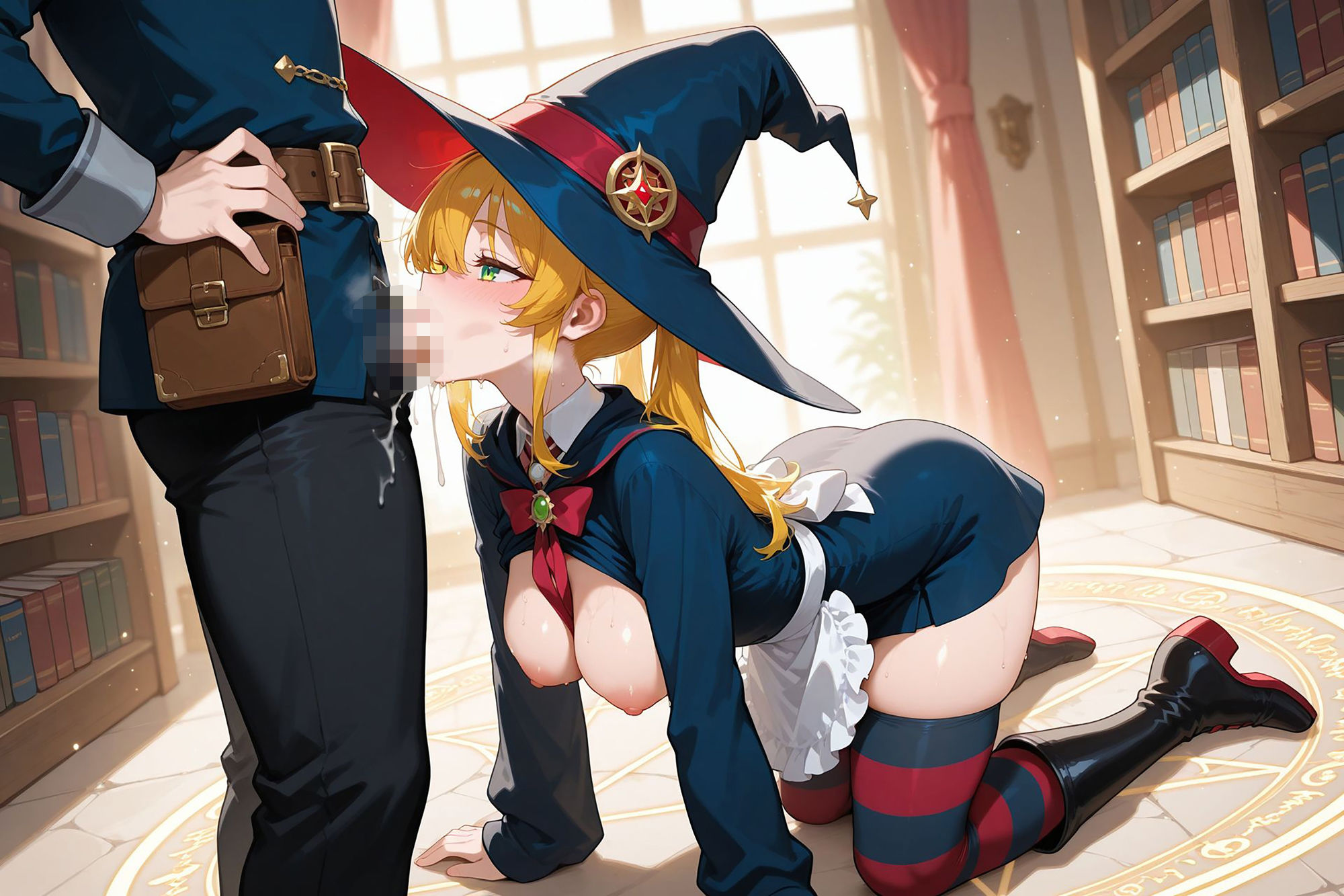 性処理専用魔女〜深緑の魔女〜 - Witch of the Deep Green［CG500枚］ サンプル7ページ目