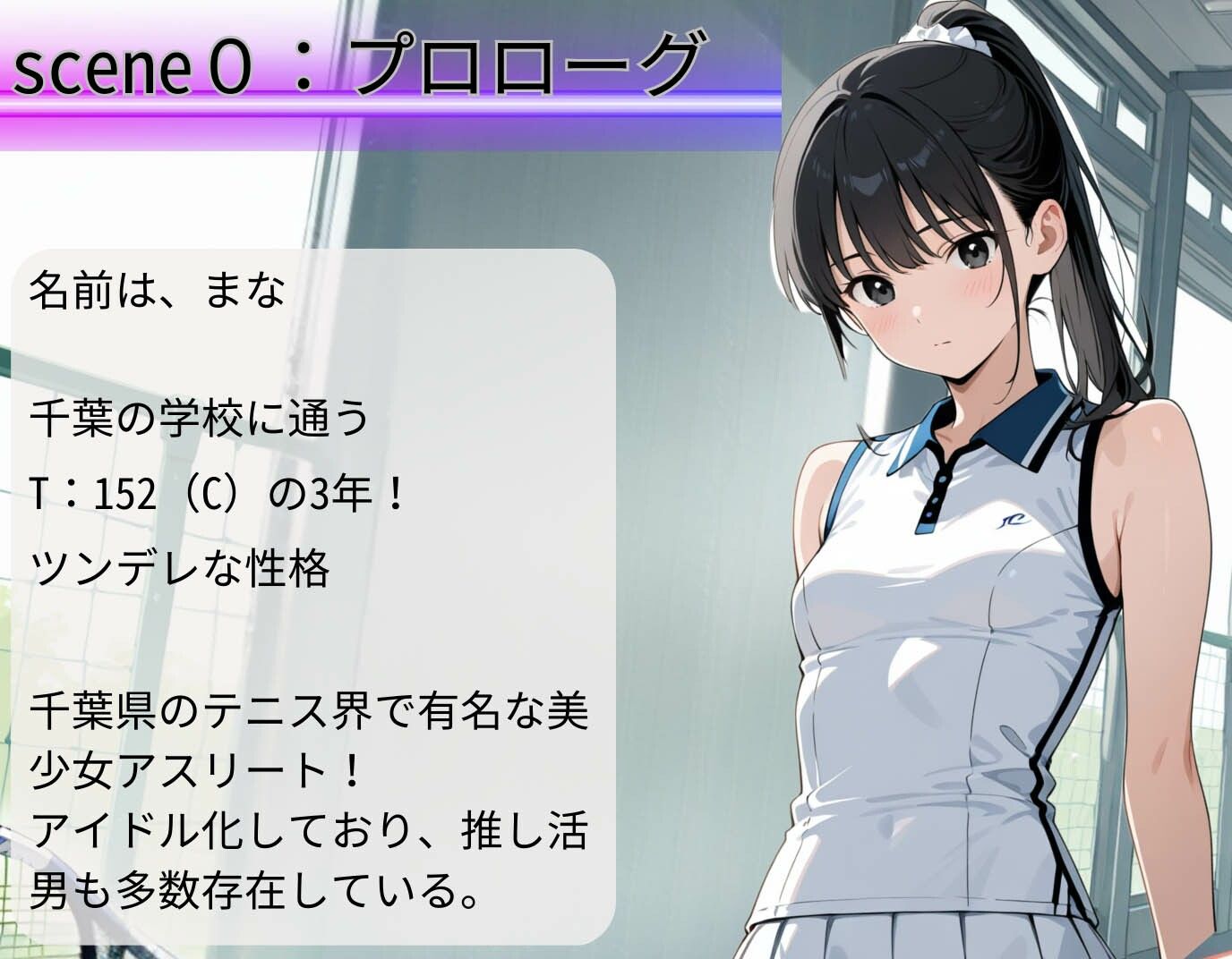 テニス部のツンデレ美少女が拘束快楽堕ち！複数ちんぽで覚醒 サンプル2ページ目