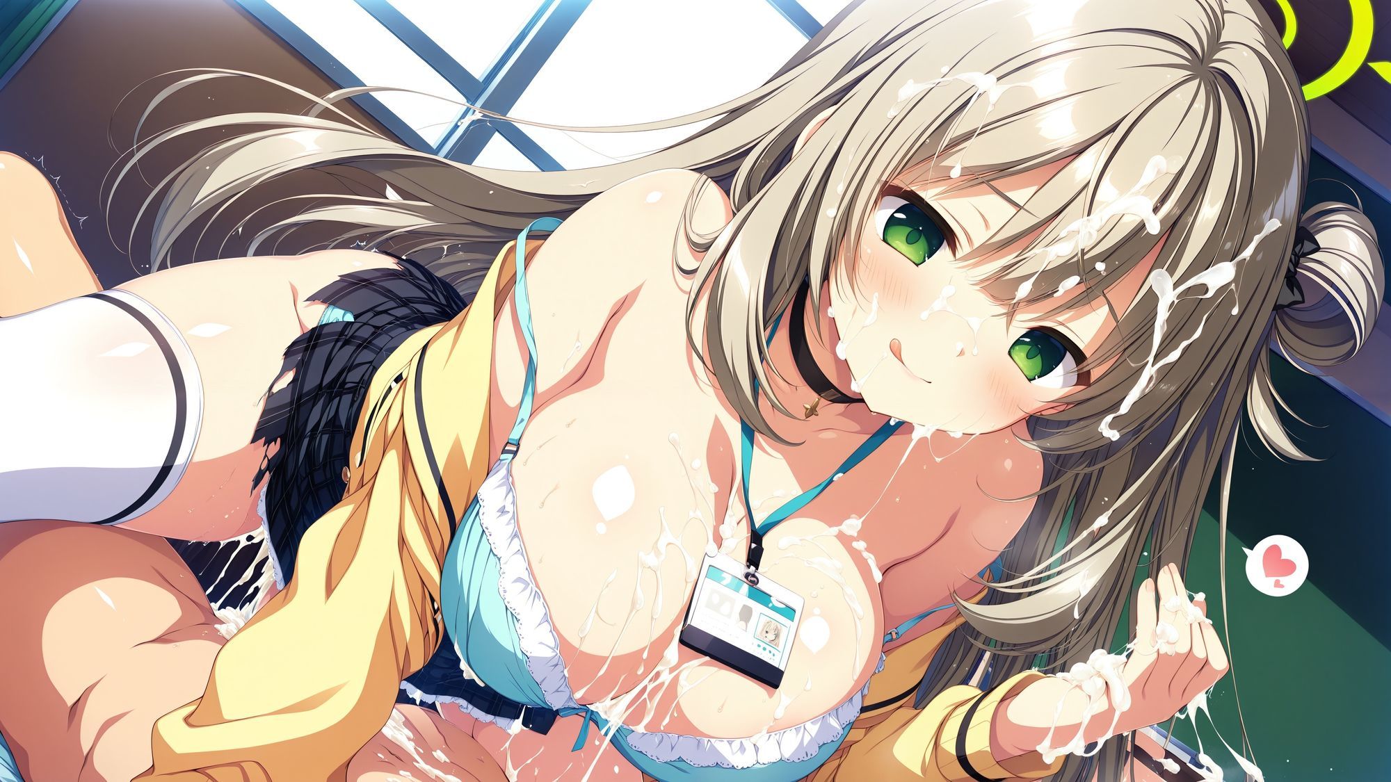白濁に染まる少女達 〜ブルアカ編〜 Vol.1 サンプル6ページ目
