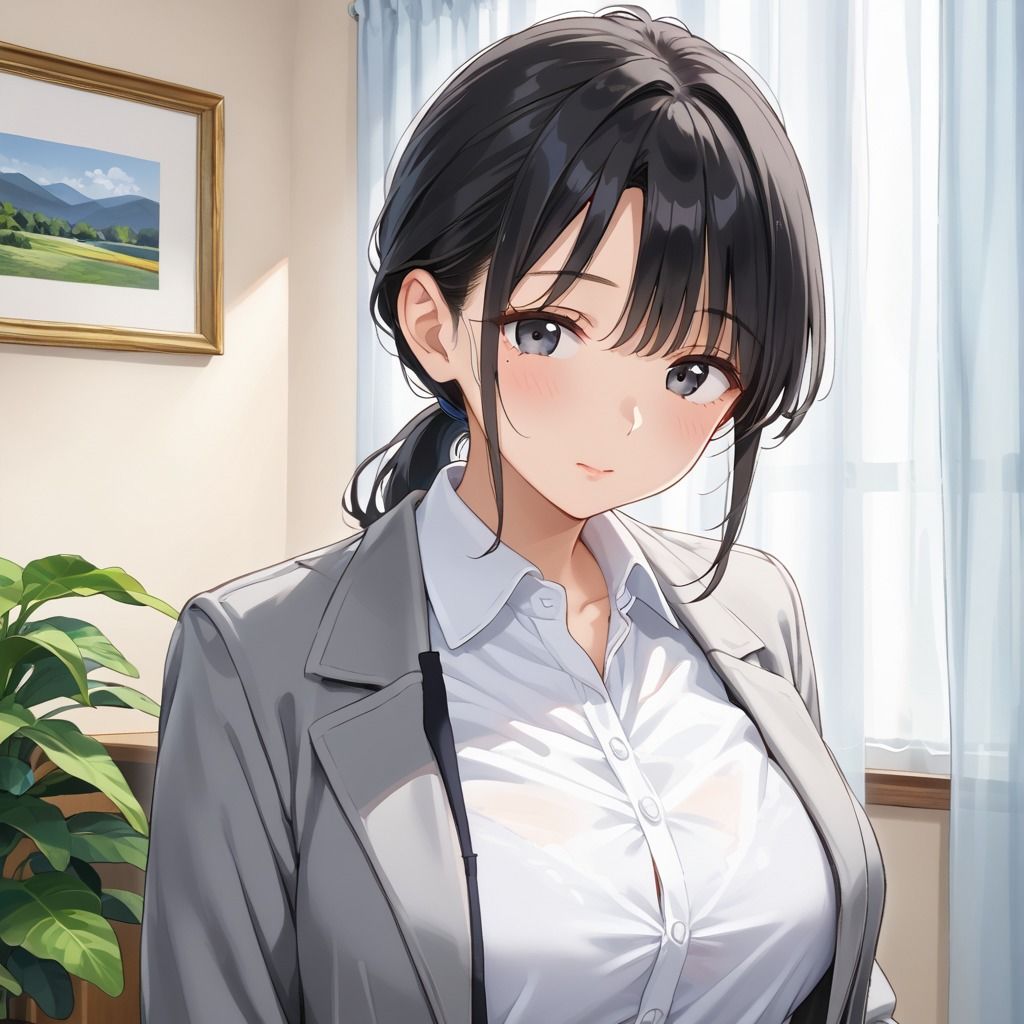 清楚系人妻が弱みを握られて旦那に内緒で サンプル2ページ目