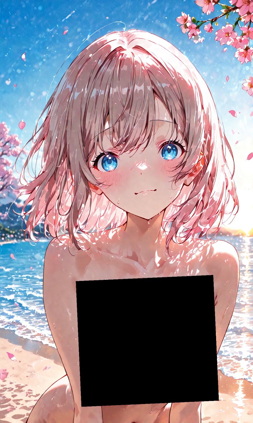 渡辺曜ちゃんのえっちな写真集〜春の晴れた朝の海編〜 サンプル5ページ目