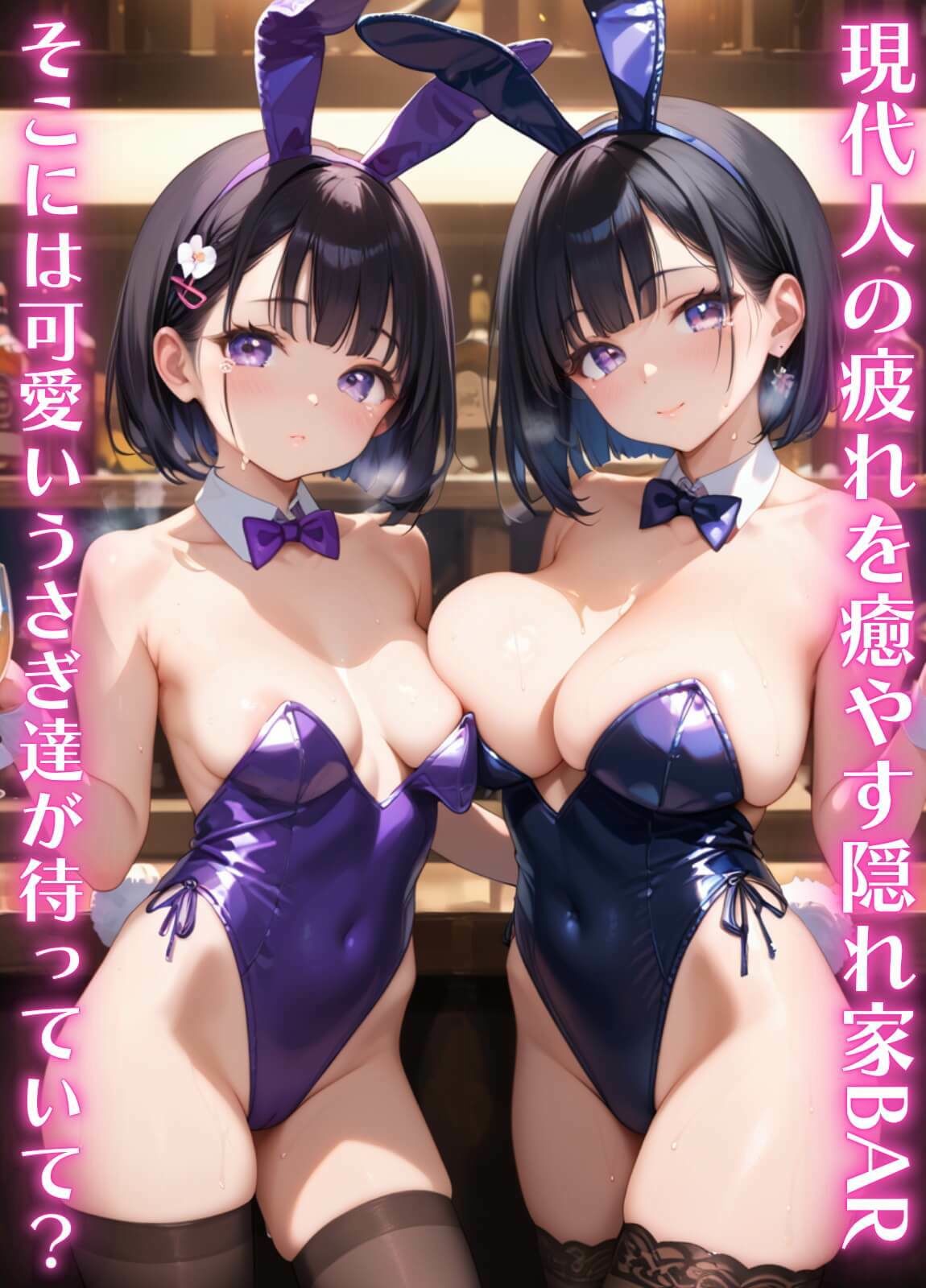 疲れたあなたを豊満バニーが癒します〜隠れ家BAR・ラビット〜9【厳選CG210枚収録】 サンプル1ページ目