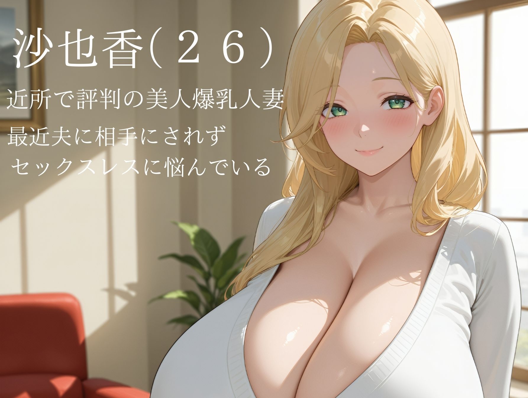 セックスレスに悩む爆乳人妻が中年汚ちんぽで快楽堕ち サンプル2ページ目