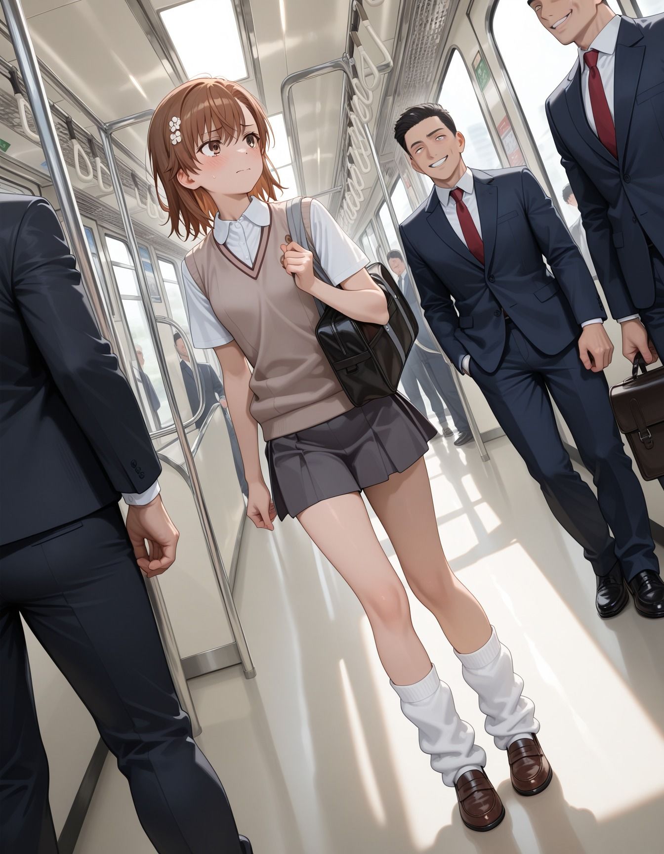 痴●に襲われ犯●れた少女 サンプル3ページ目