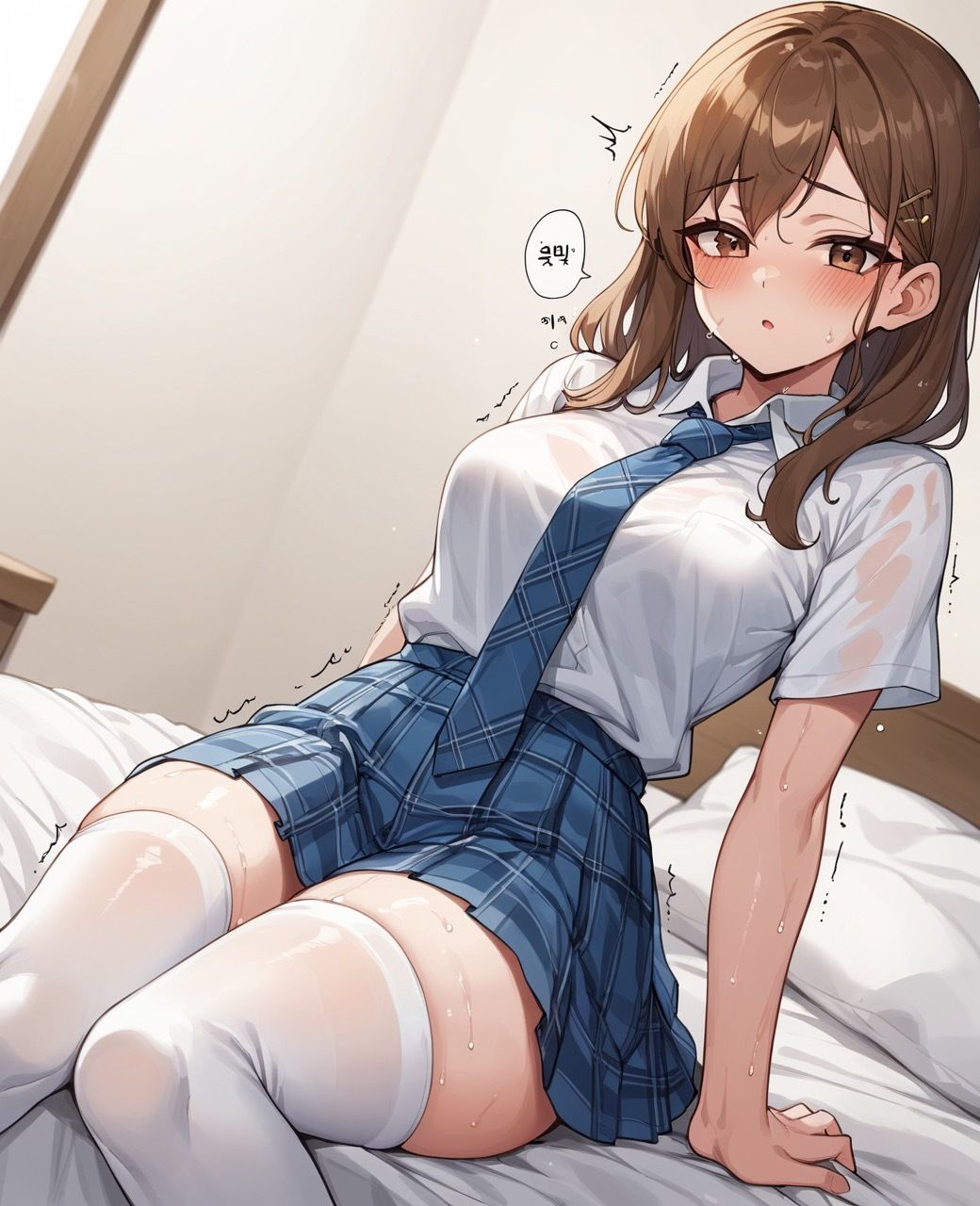性実習時間！学級内の巨乳ちゃんを即ハメ肉便器にする サンプル8ページ目