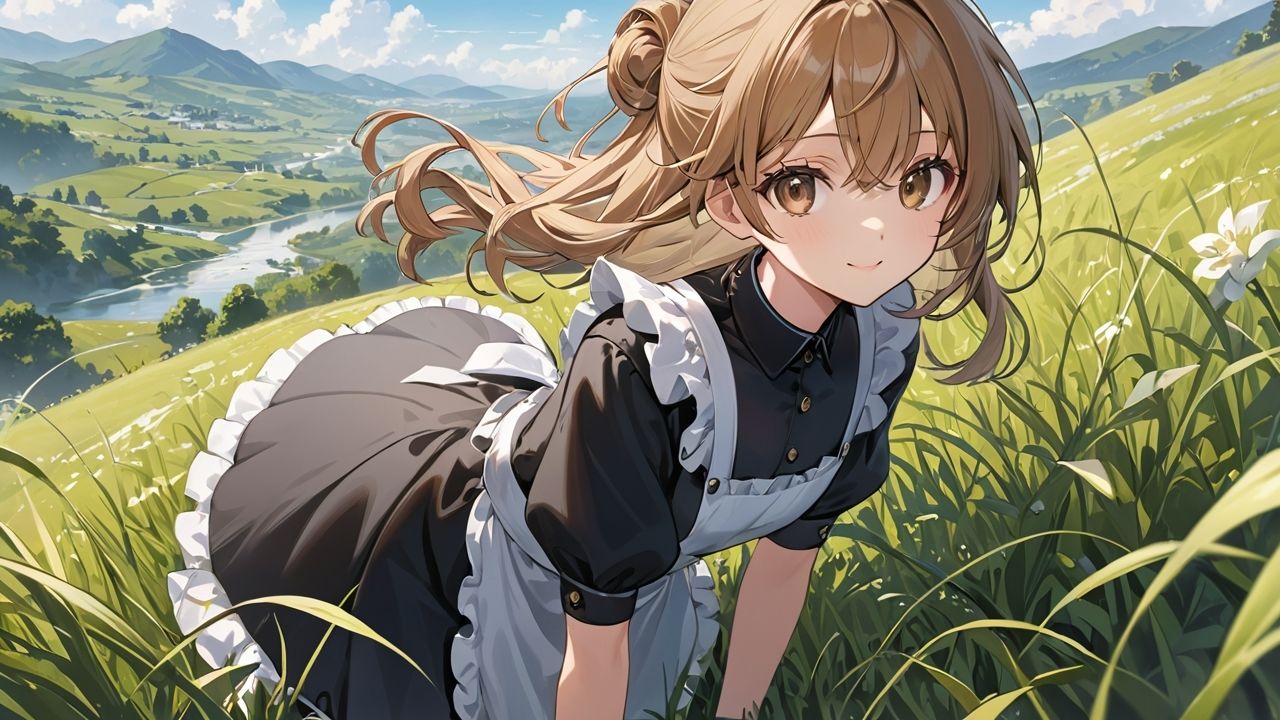 【アニメ】美人メイドのエミリアさん1 サンプル3ページ目
