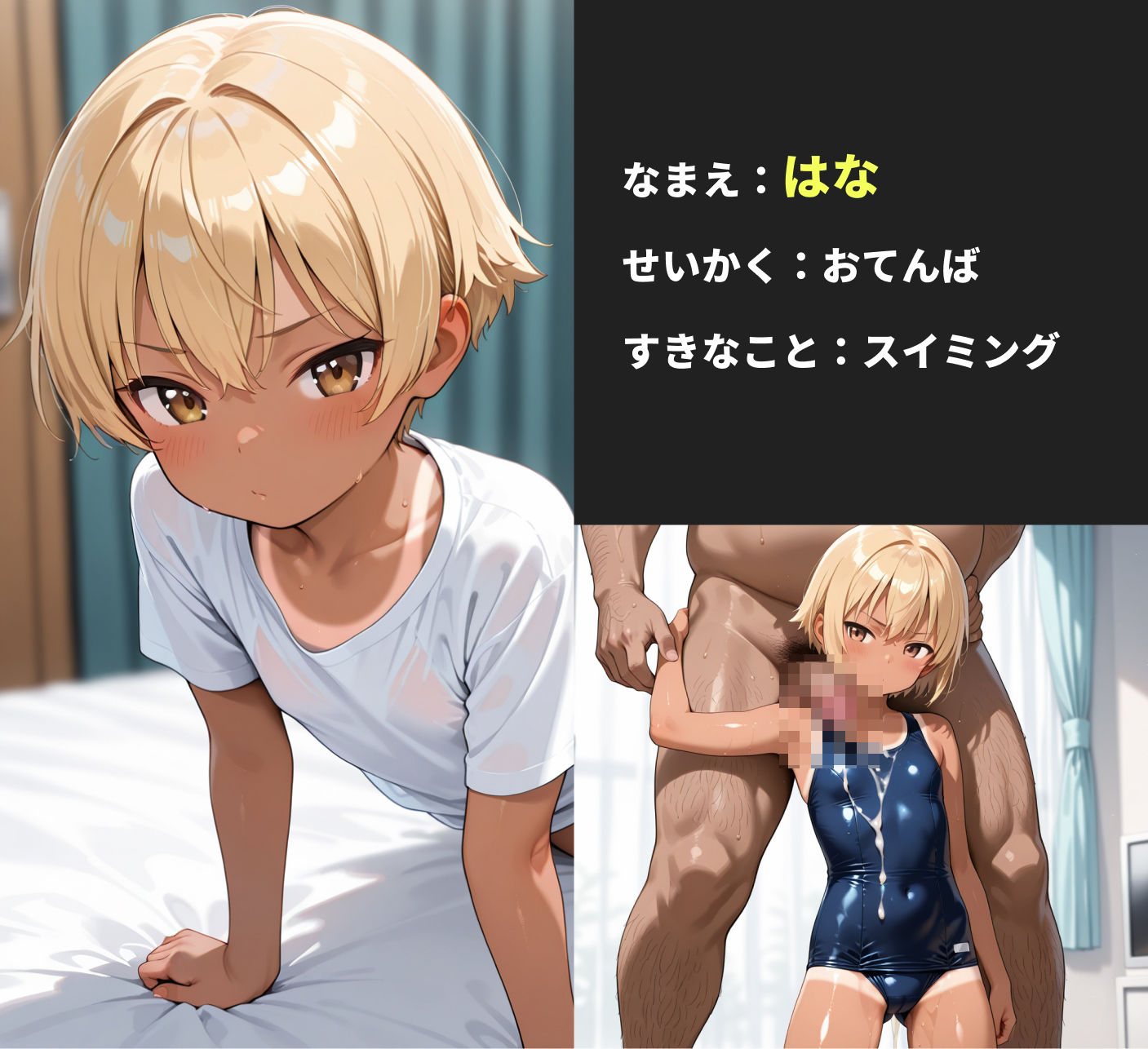 ロリっ子の性備忘録03 サンプル5ページ目
