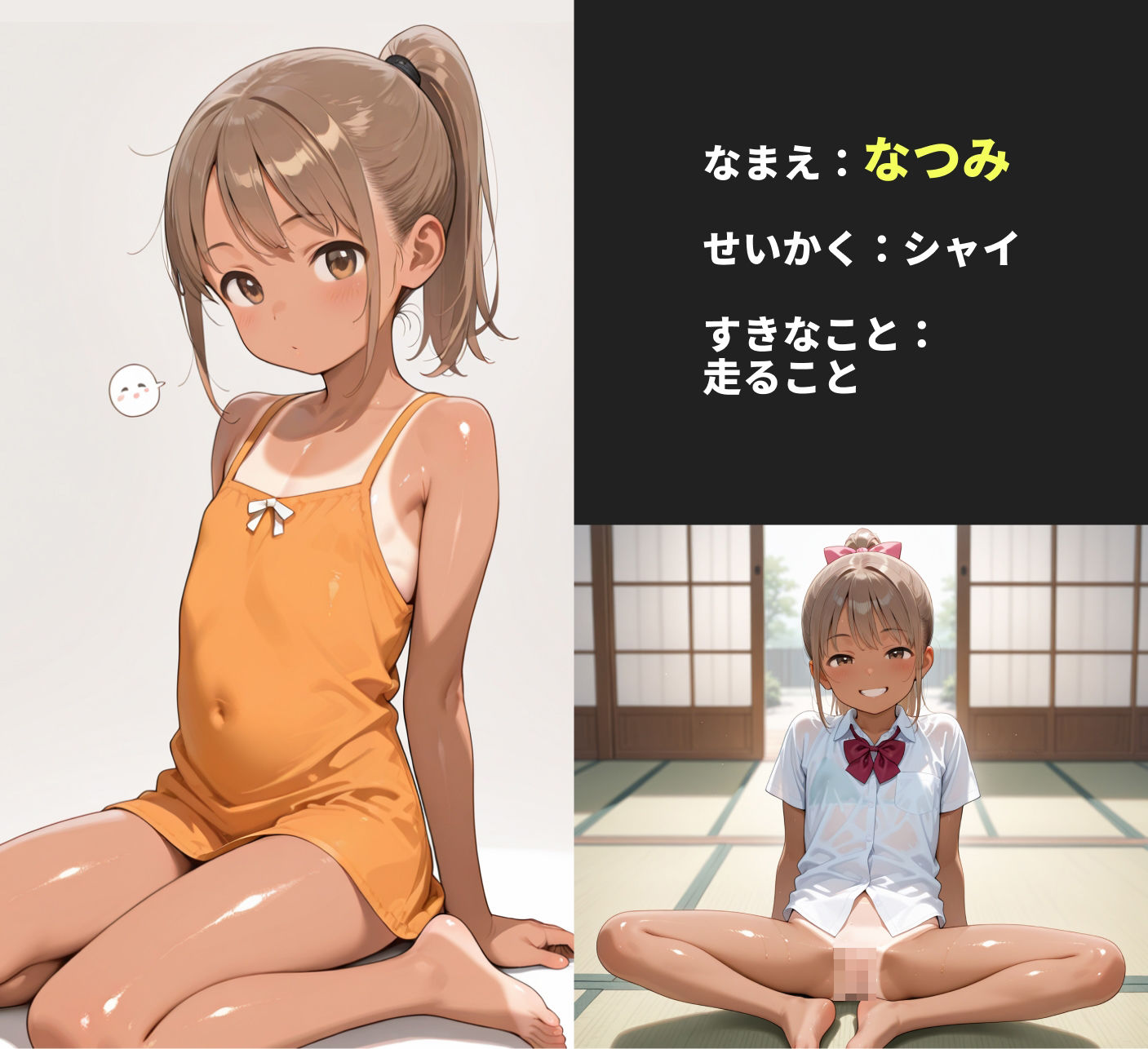 ロリっ子の性備忘録03 サンプル8ページ目