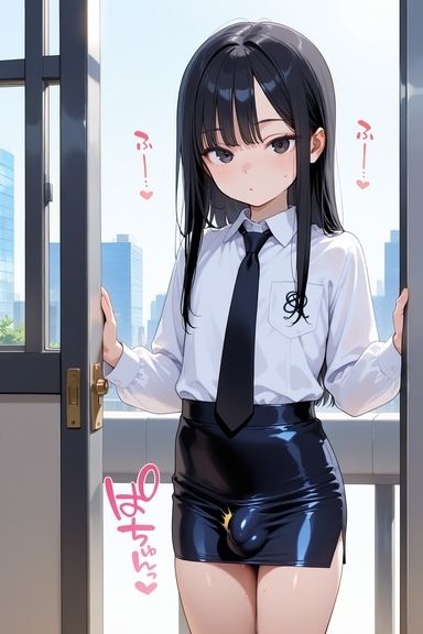 制服男の娘とエッチなこと サンプル3ページ目