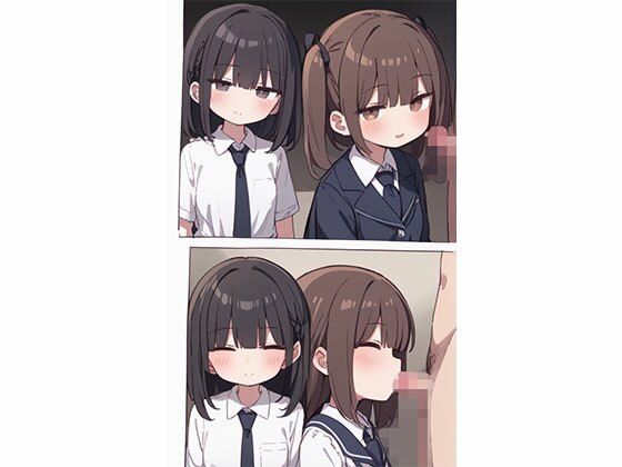 美少女たちの奪い合い サンプル4ページ目