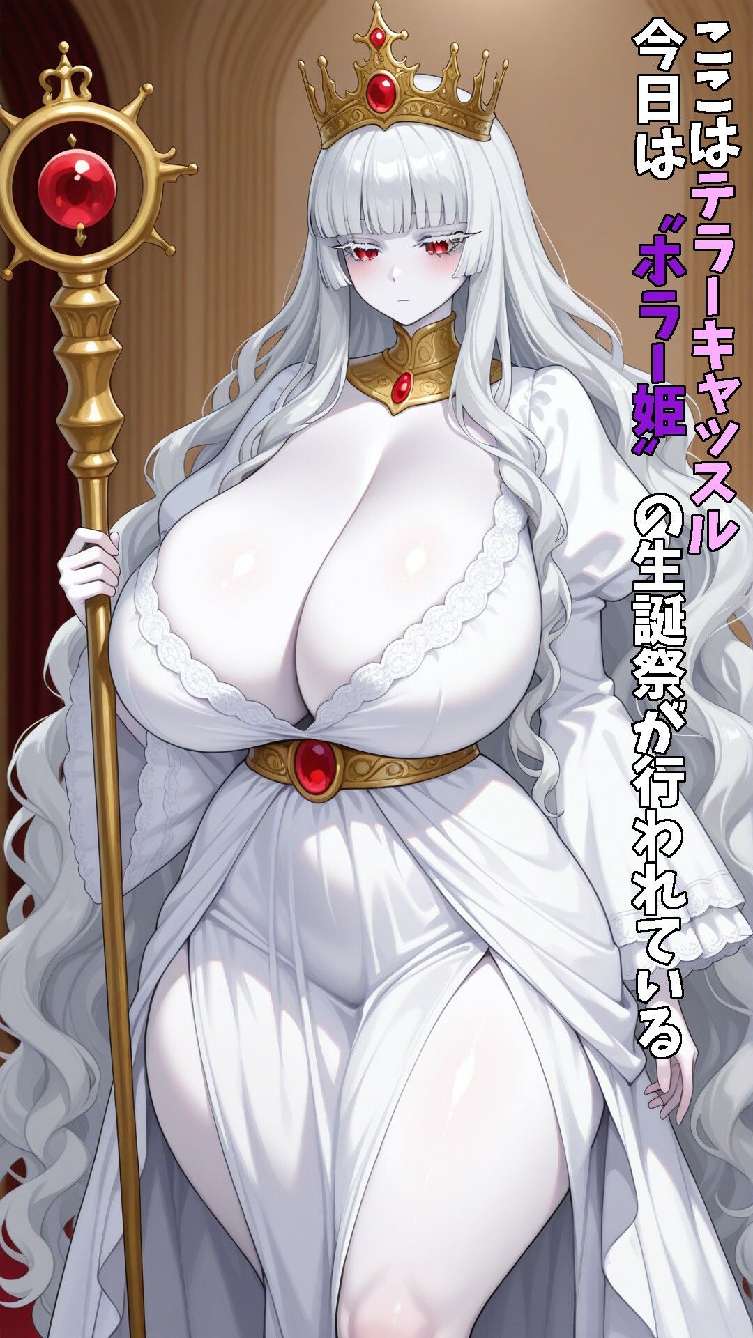テラーキャッスルのお姫様  淫乱ホラー姫 サンプル1ページ目