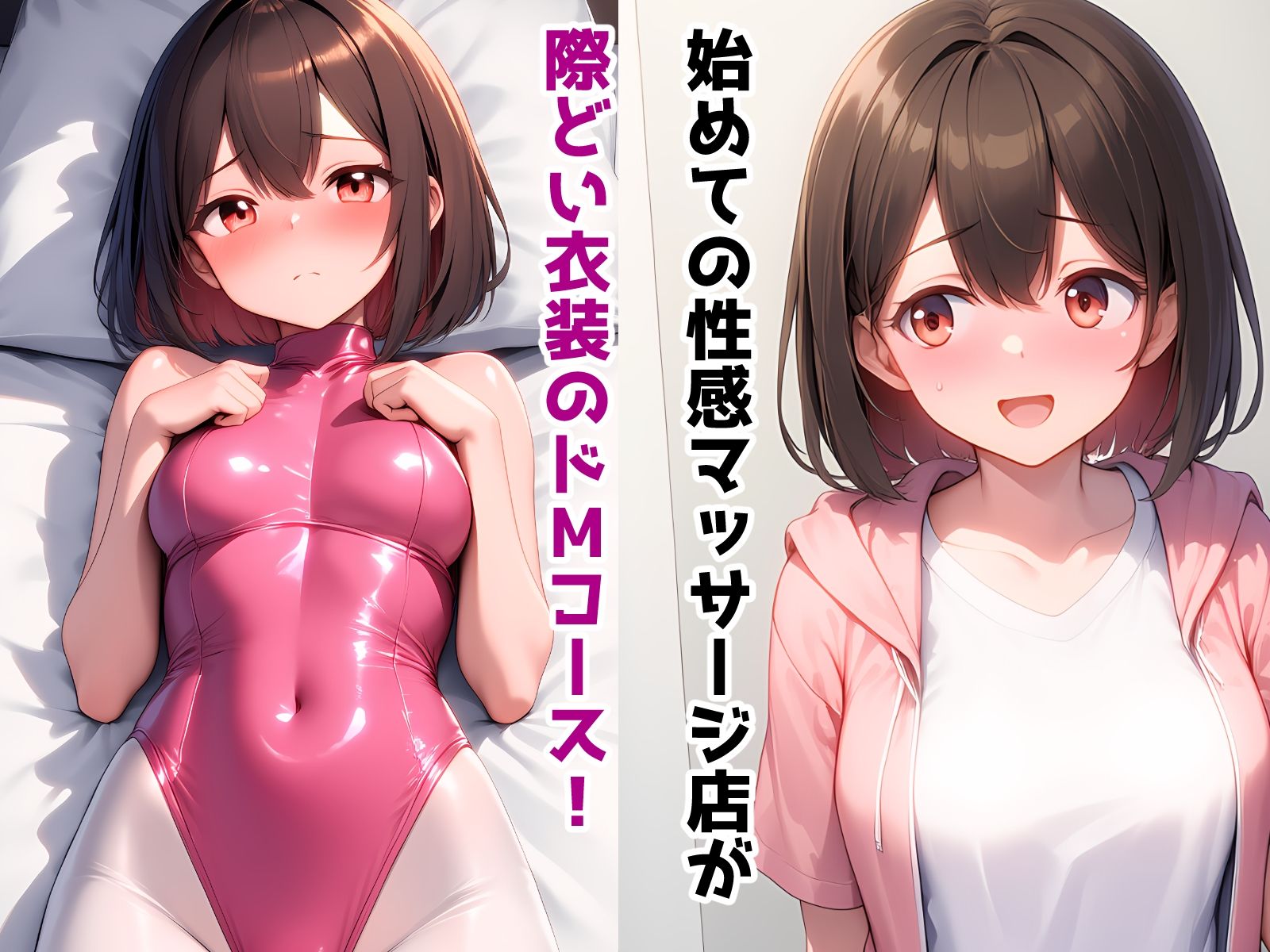 ぴっちり調教女性M性感〜拘束プレイでスタッフのお姉さんと一緒にイきまくる話〜 サンプル1ページ目