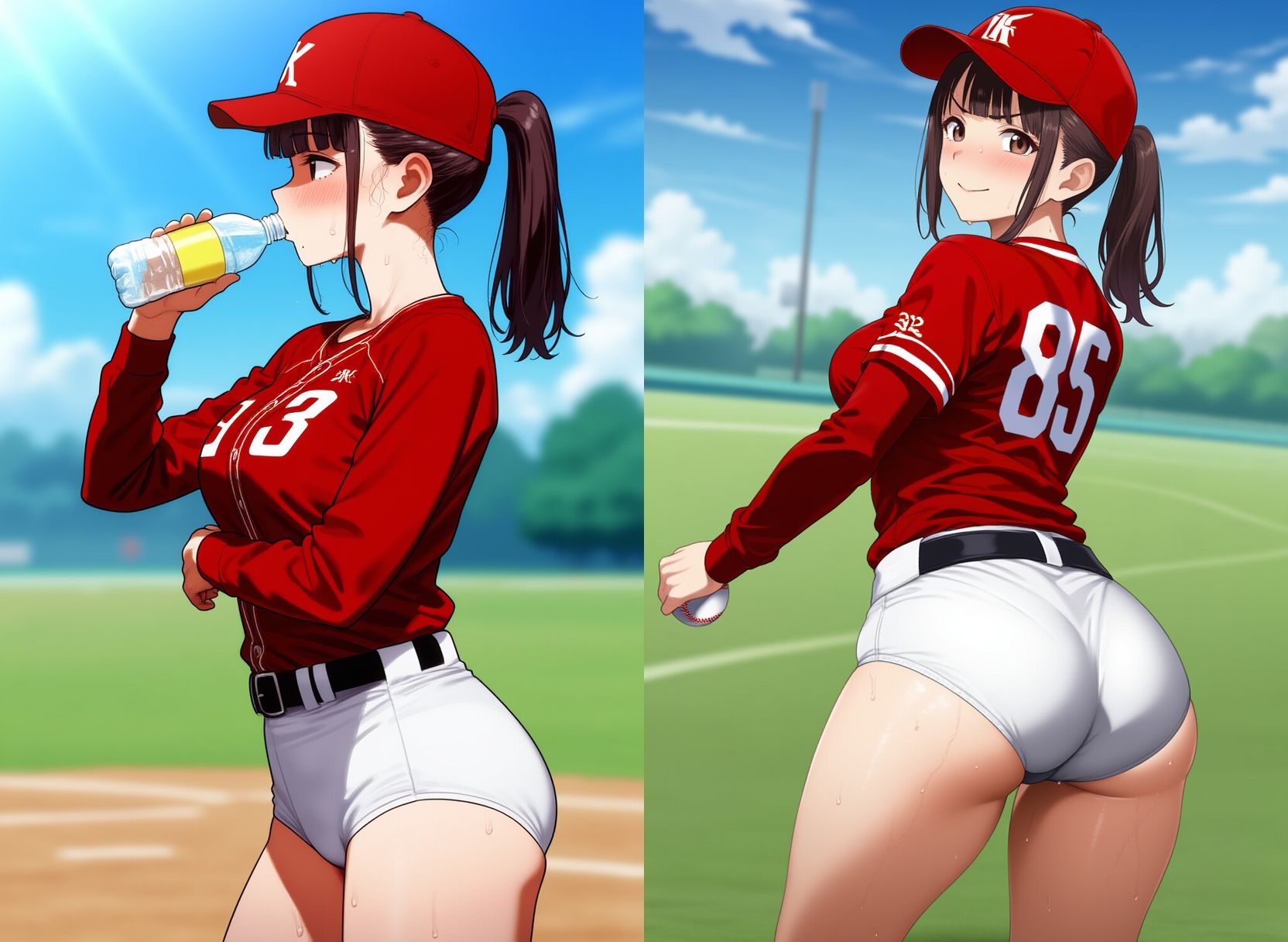 母親のブルマー尻に一目惚れ〜ブルマー姿のママの日常姿と懐かしい思い出〜 サンプル5ページ目