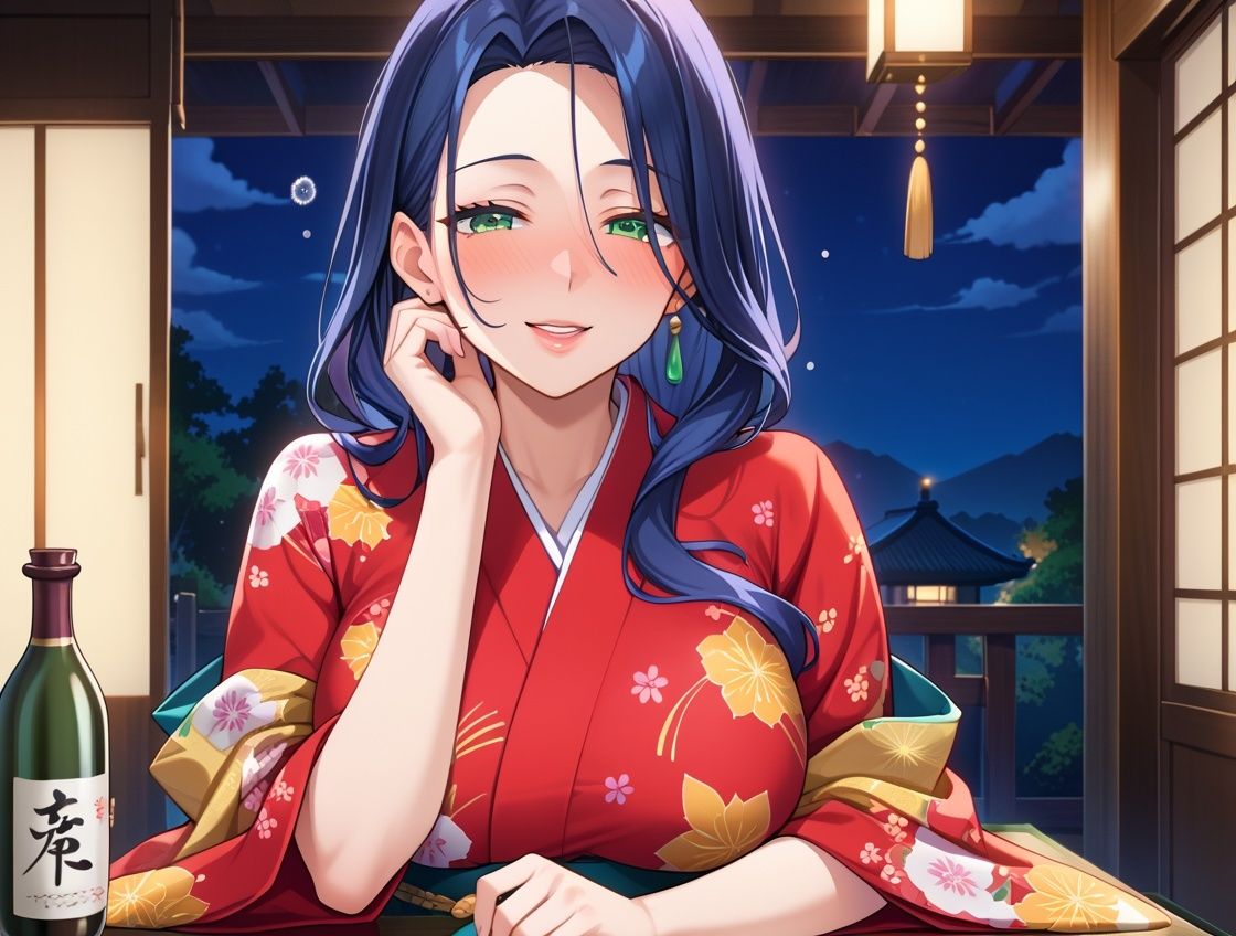 着物が似合う義母と旅行したら危険日種付けセックスに発展してしまった話 サンプル3ページ目
