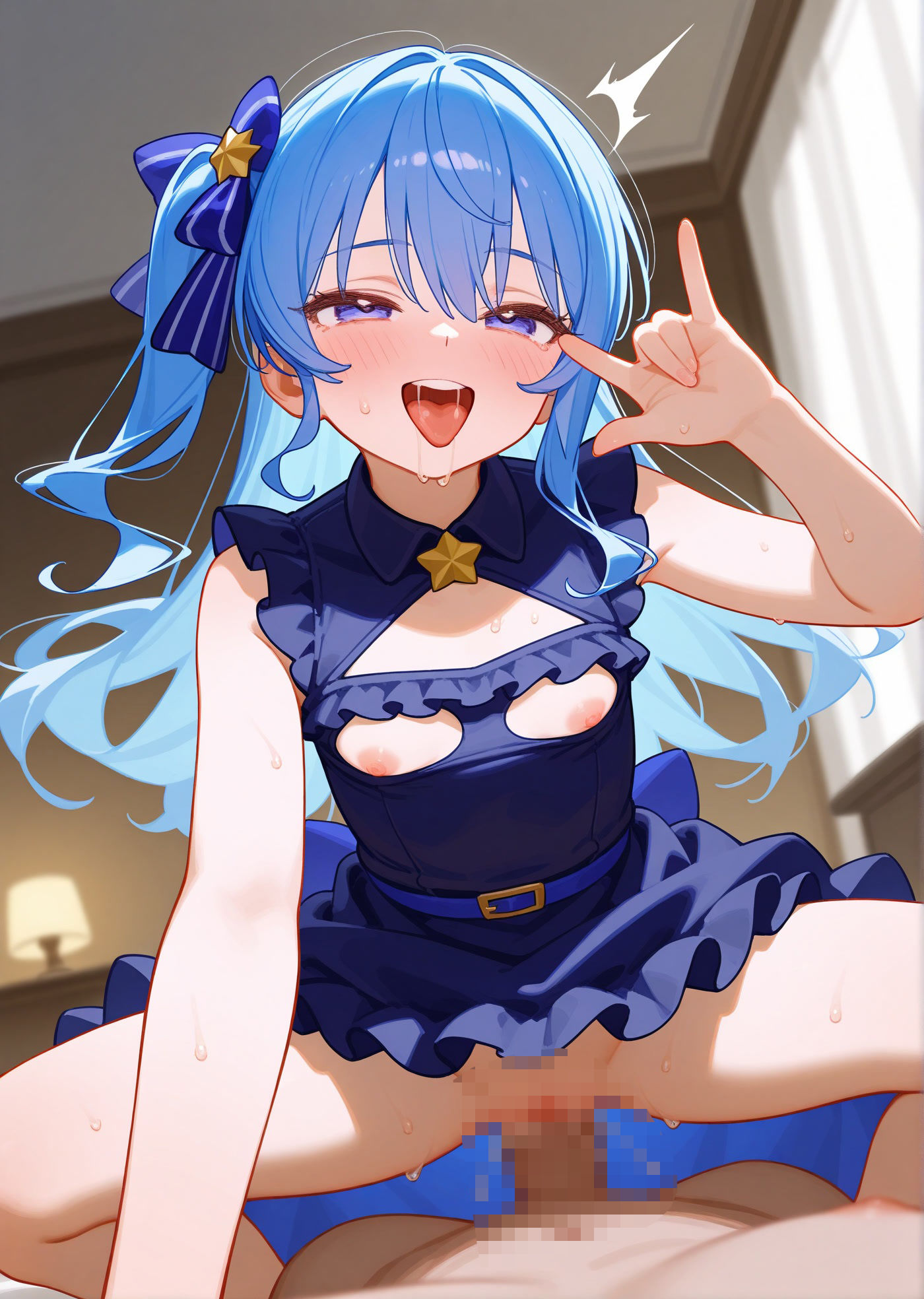 ホロ◯イブ魔法少女 サンプル3ページ目