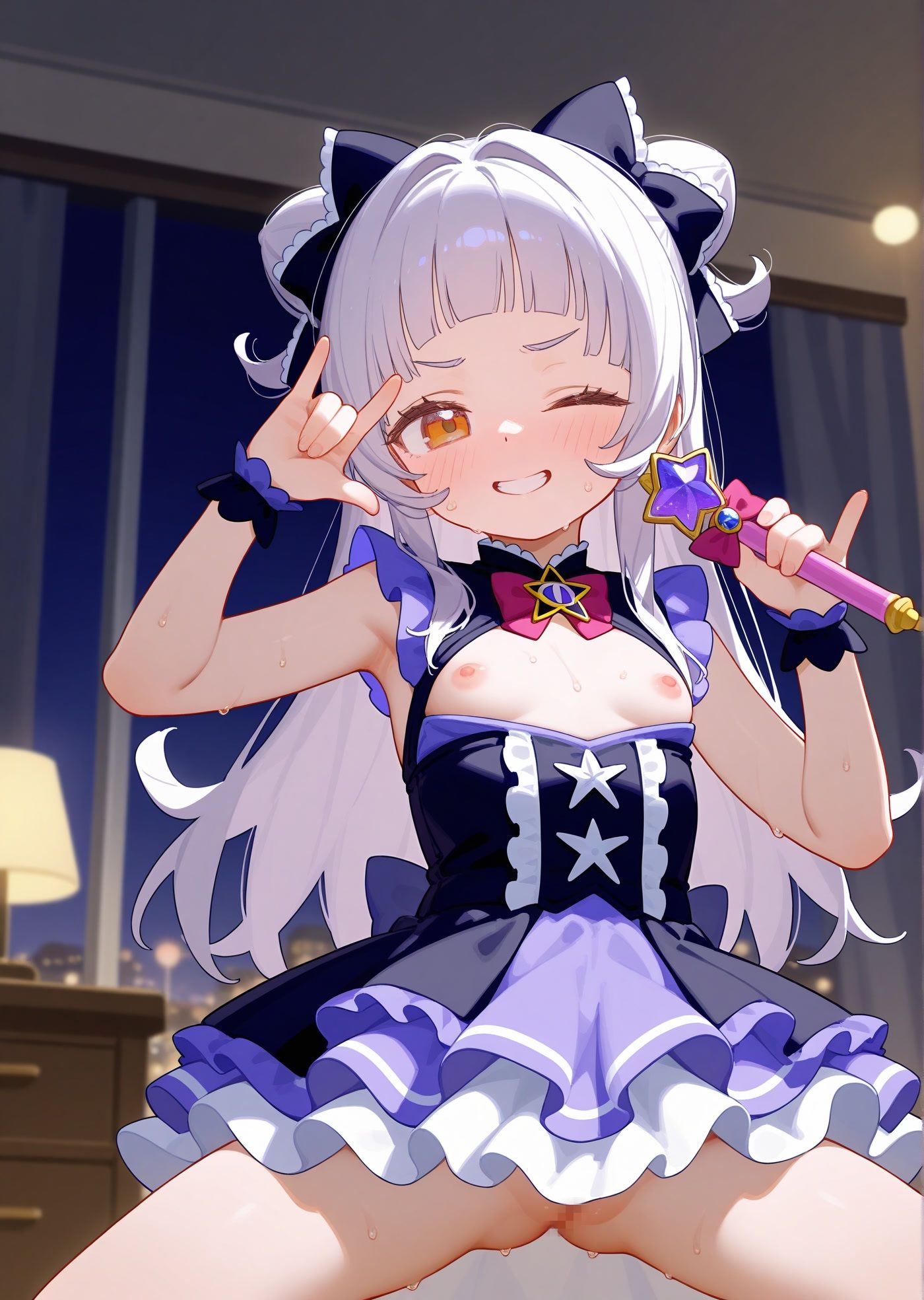 ホロ◯イブ魔法少女 サンプル5ページ目