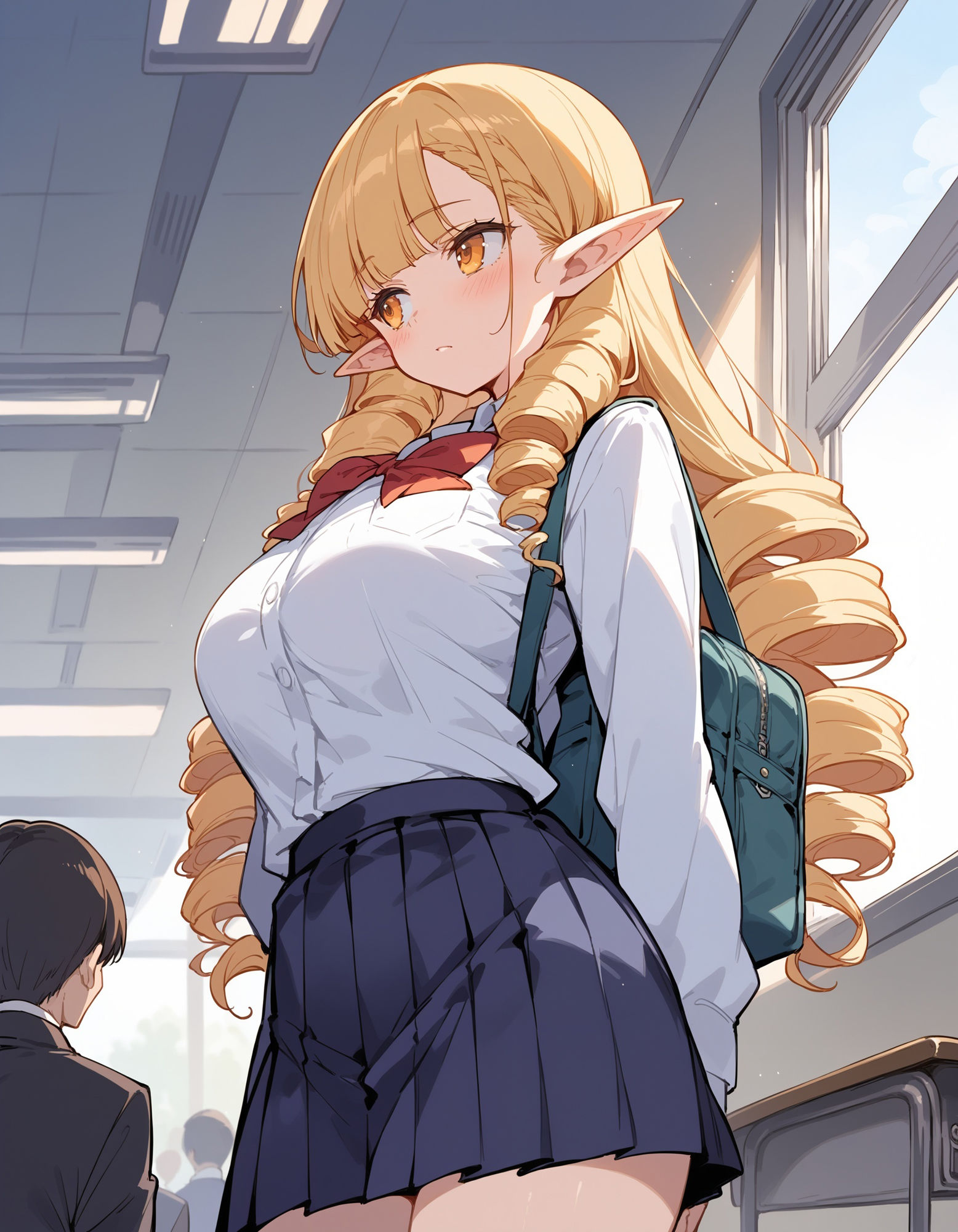 エルフの盗撮 サンプル2ページ目