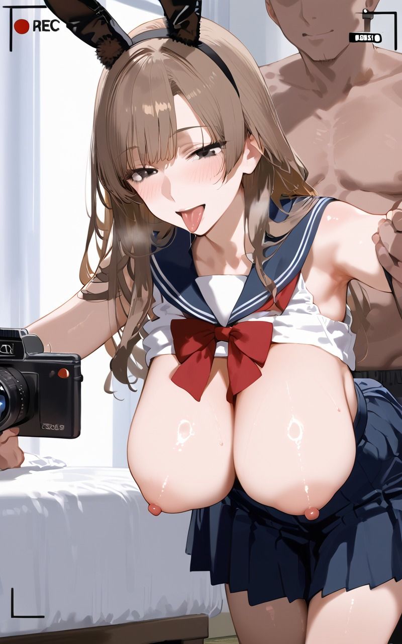 爆乳バニーガールの人妻に種付けセックスする サンプル1ページ目
