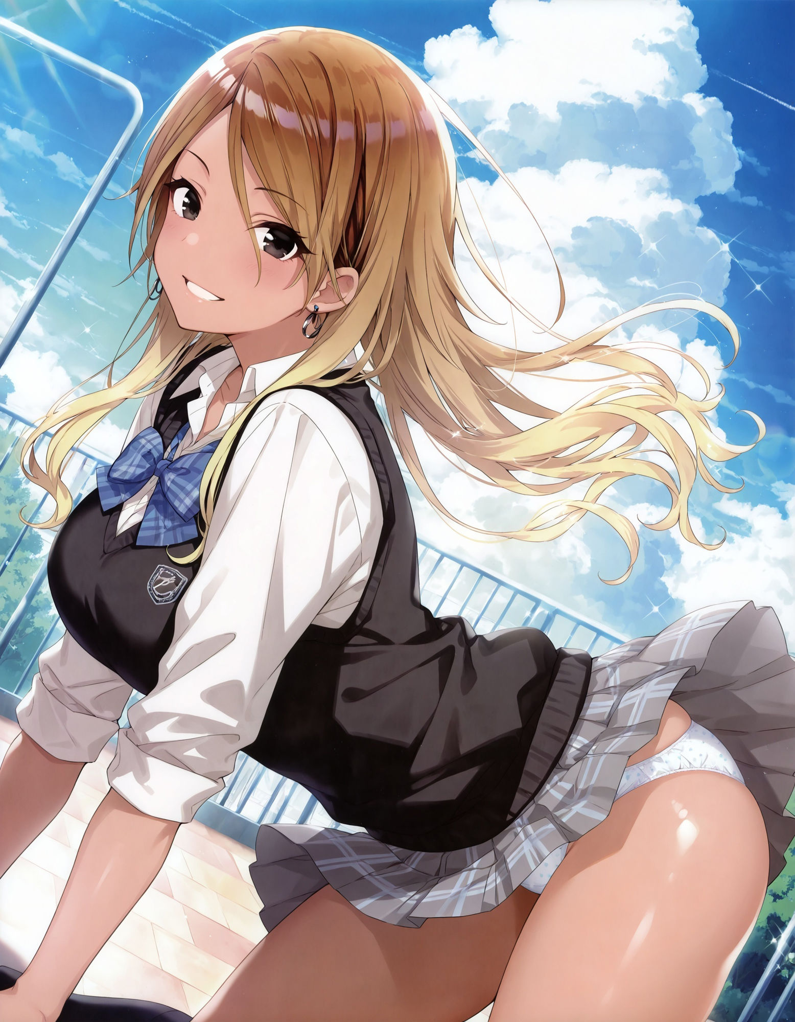 和〇愛依のパンチラ〜制服編〜 サンプル5ページ目