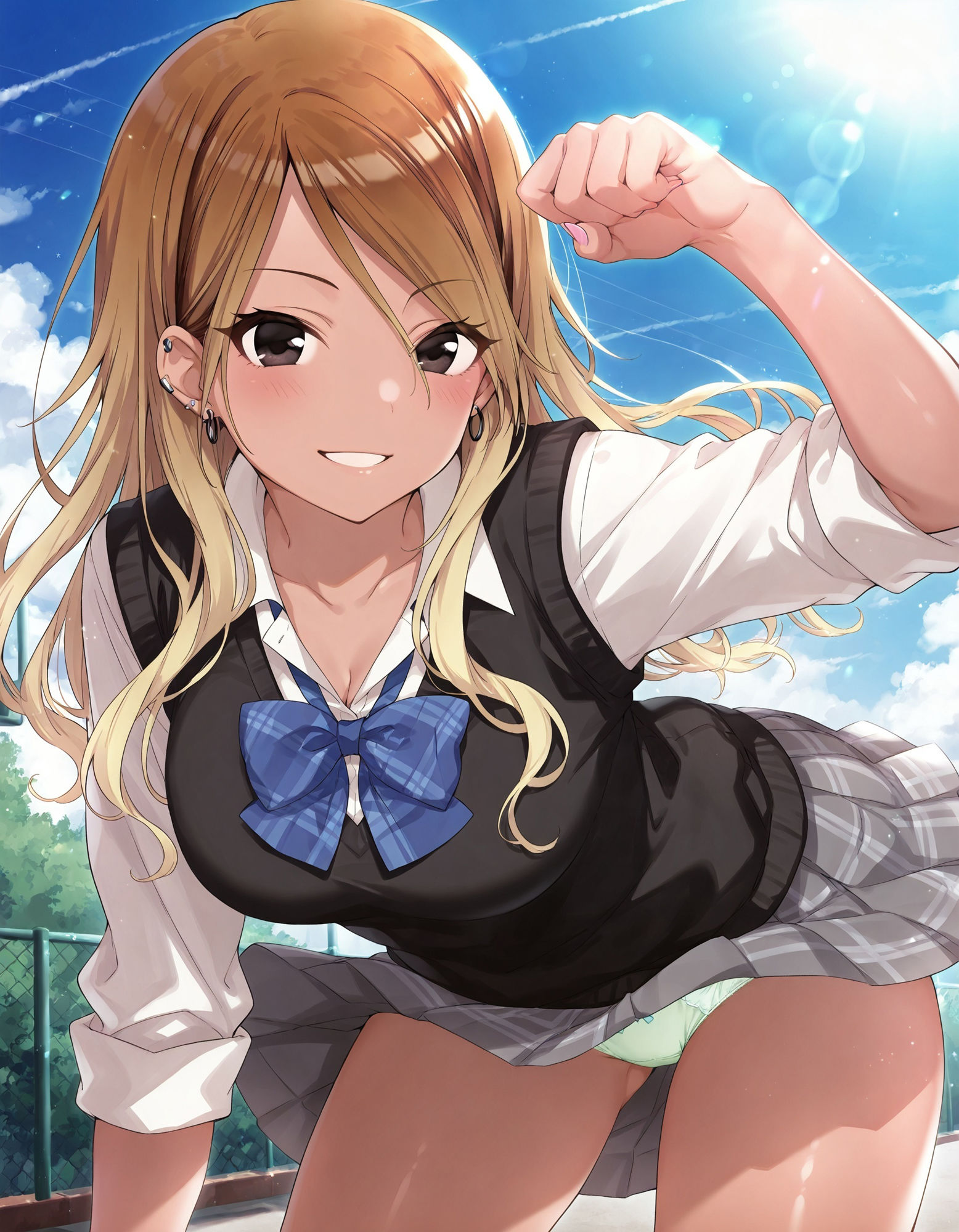 和〇愛依のパンチラ〜制服編〜 サンプル6ページ目